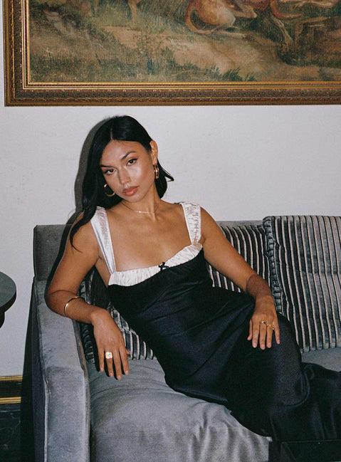 Emmert Maxi Dress Black Product Image