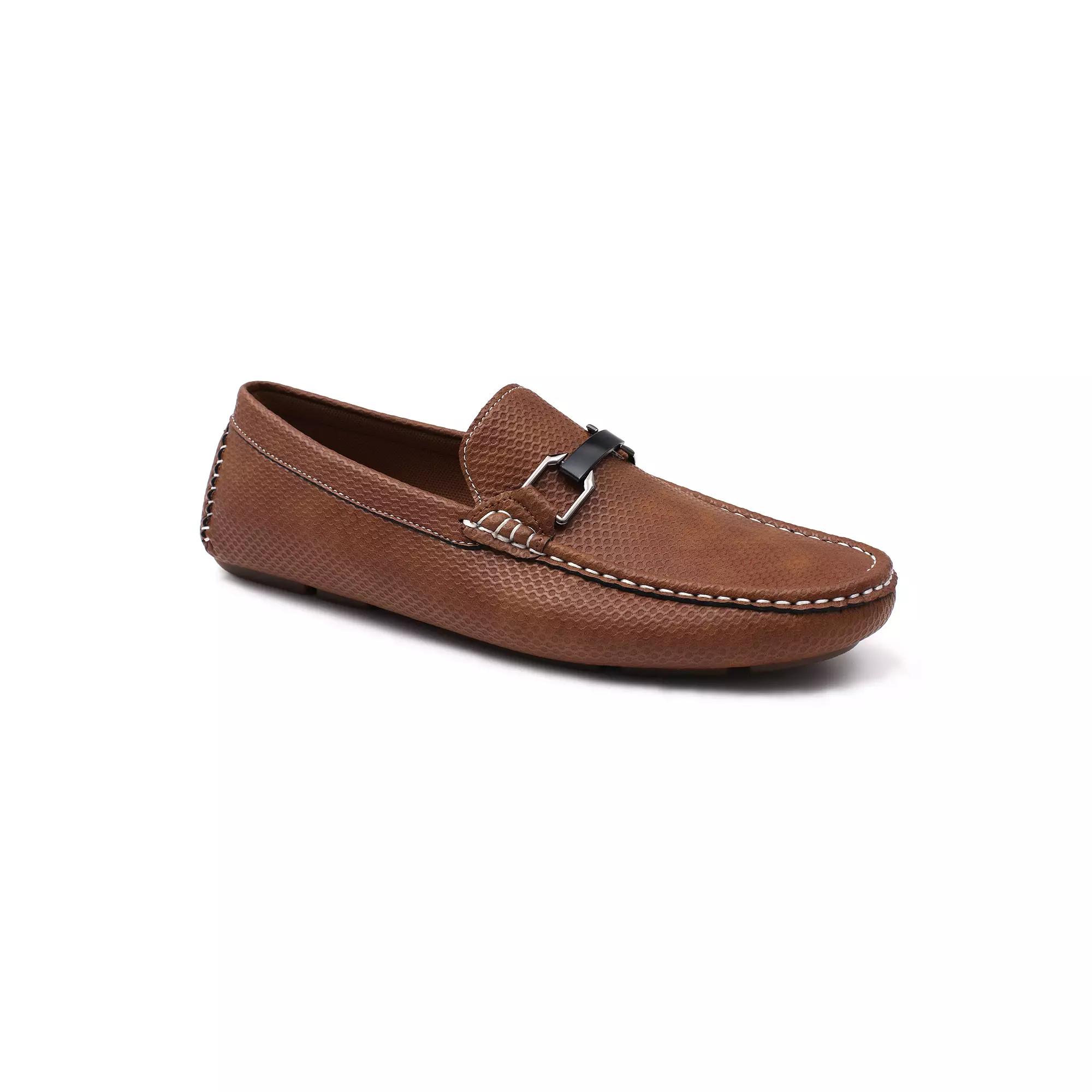 Aston Marc Men's Embossed Loafers,  Product Image