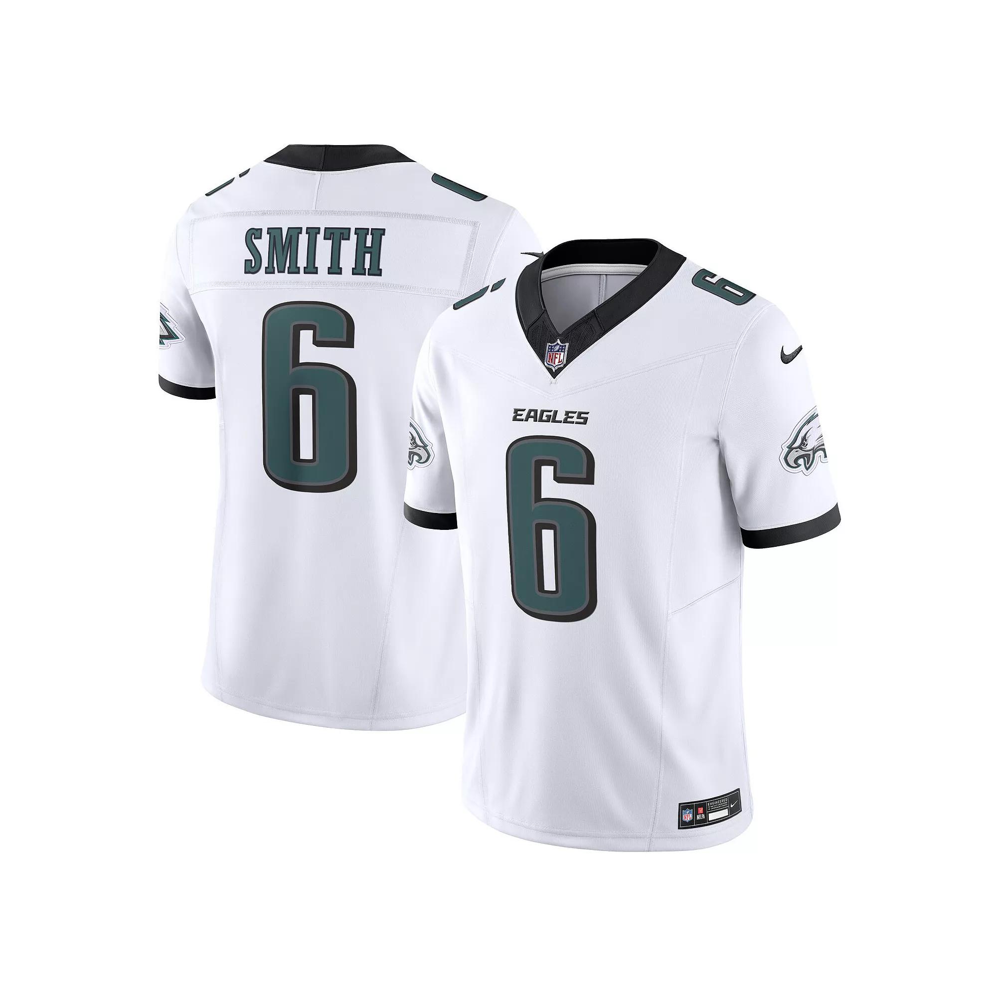 Men's Nike DeVonta Smith White Philadelphia Eagles Vapor F.U.S.E. Limited Jersey,  Product Image