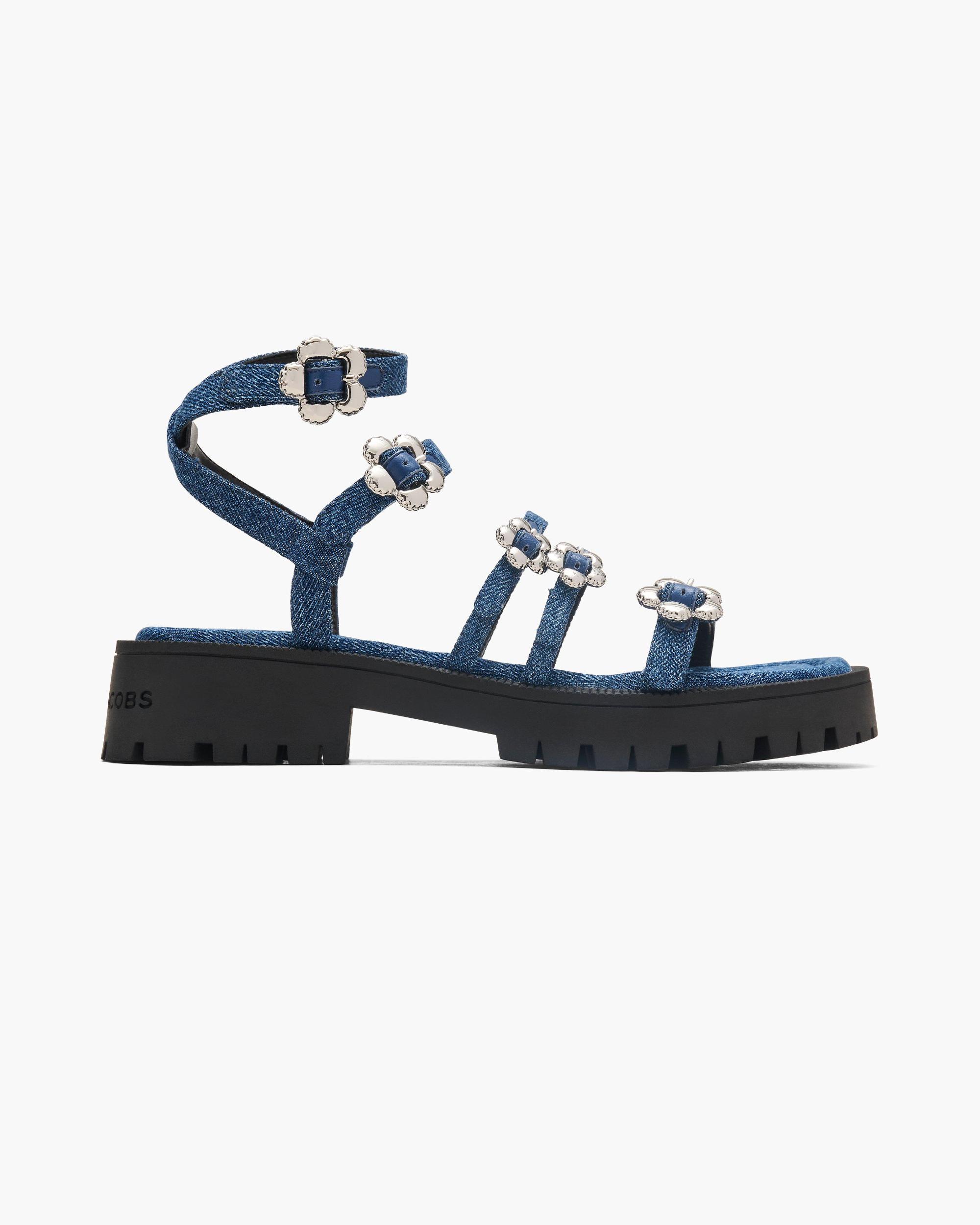 The Denim Daisy Gladiator Sandal Product Image