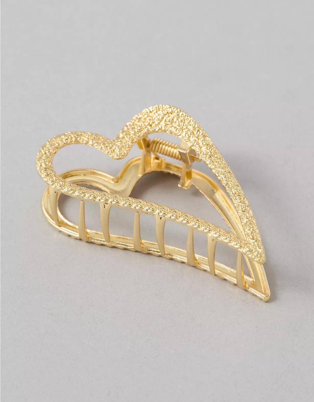 AE Embellished Heart Claw Clip Product Image
