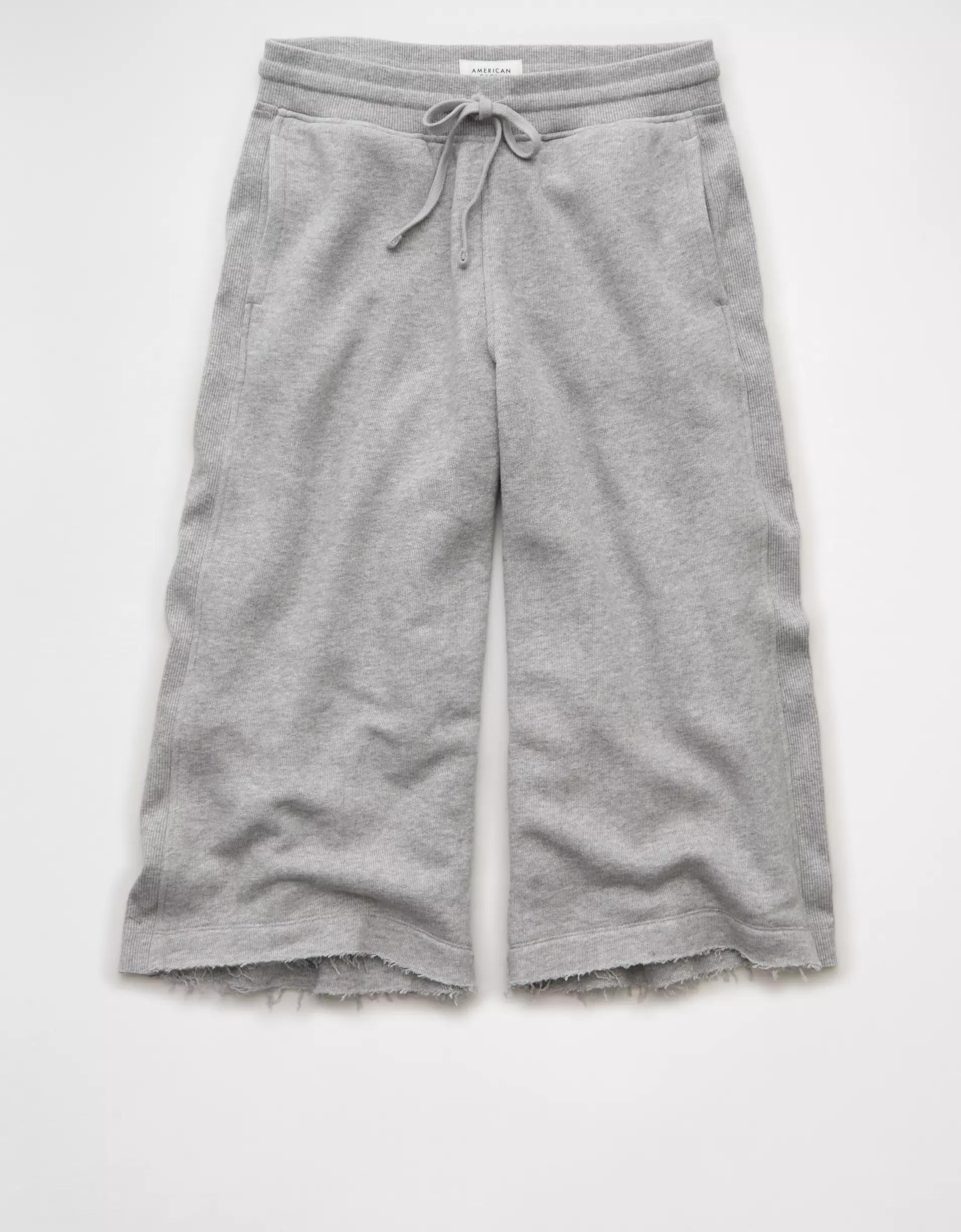 AE Stretch Knit Culotte Pant Product Image