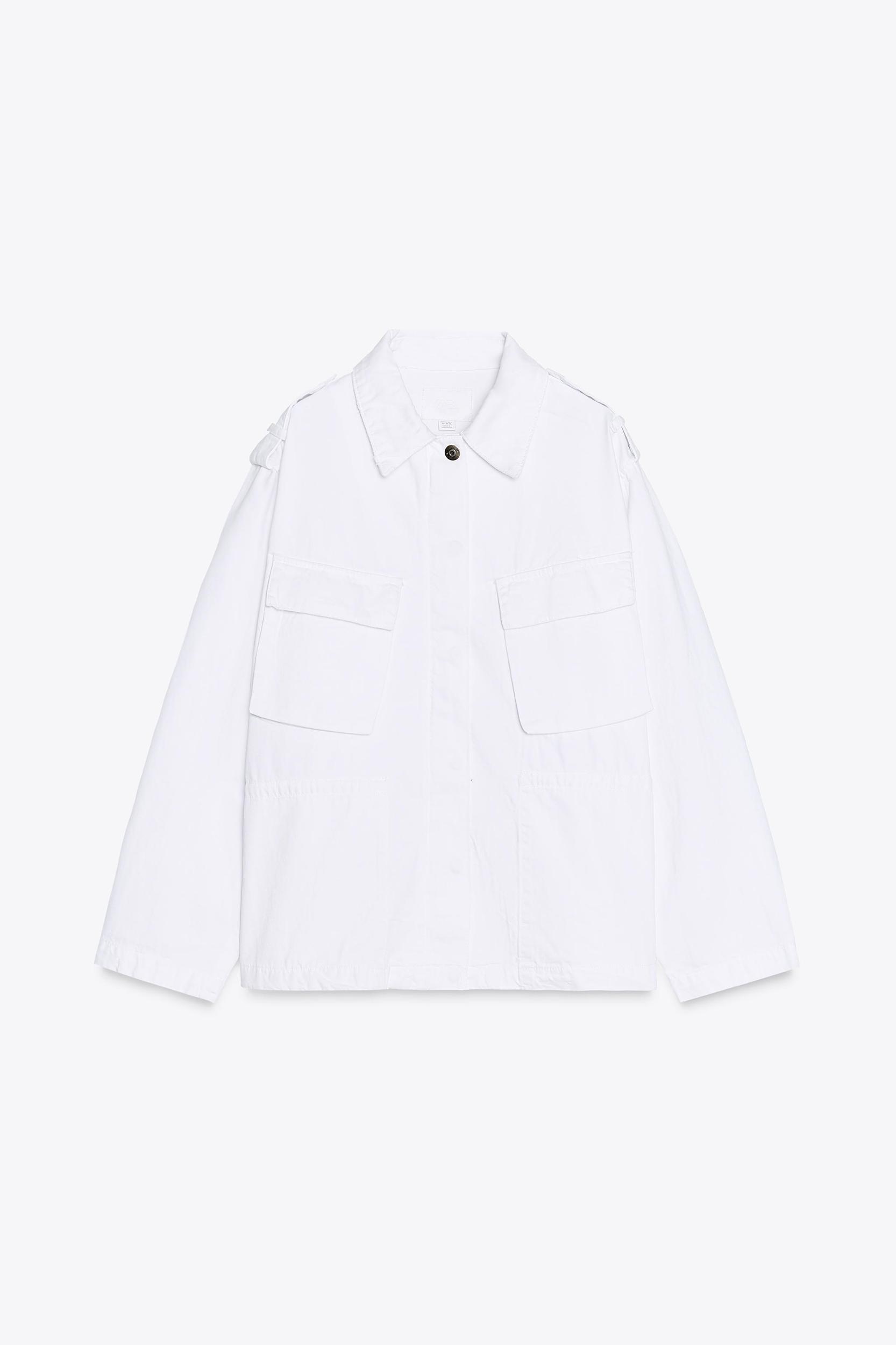 TRF DENIM POCKET JACKET Product Image