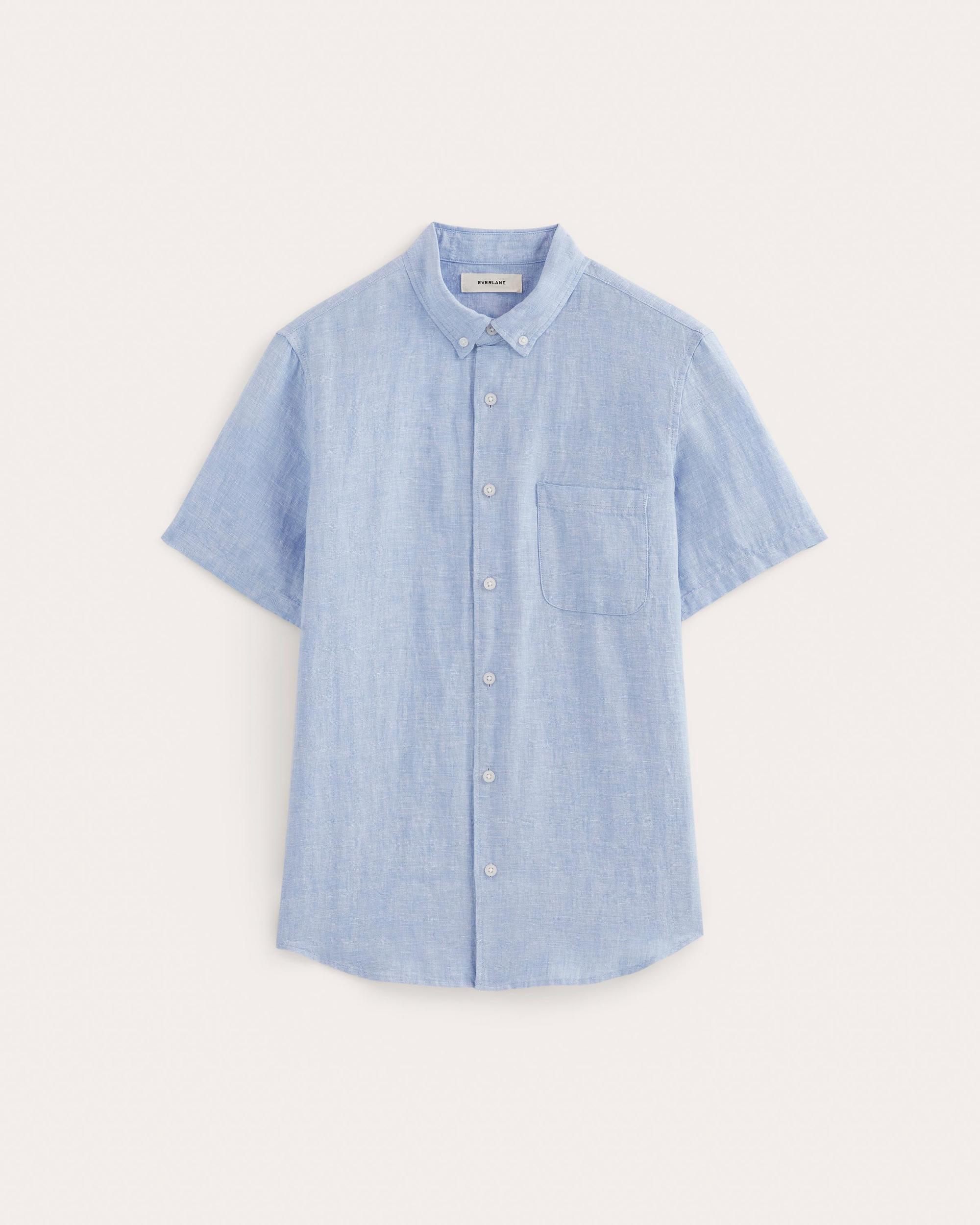 Mens Classic Short-Sleeve Shirt in Linen by Everlane Product Image