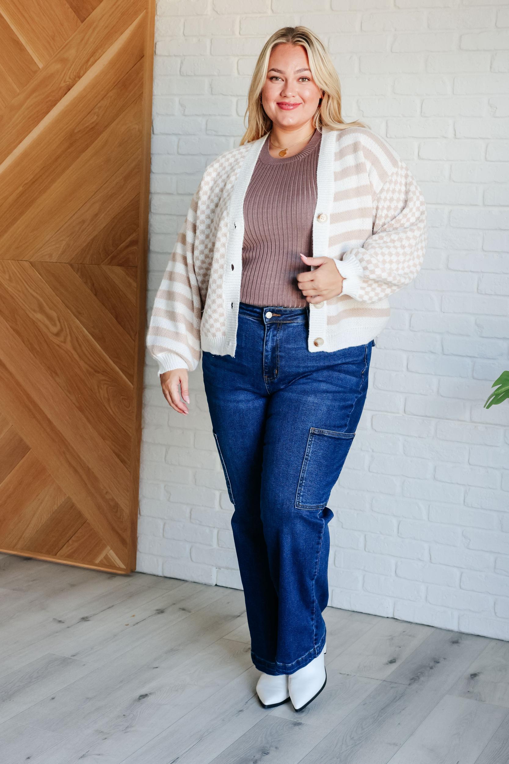 RYAN WIDE LEG CROP JEANS *FS Product Image