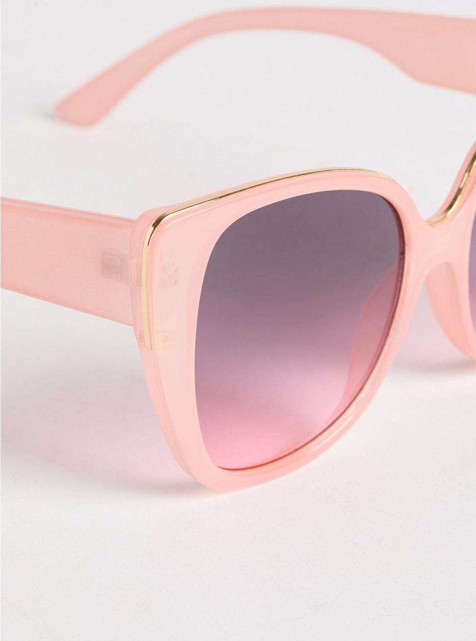Translucent Cateye Smoke Lens Sunglasses Product Image