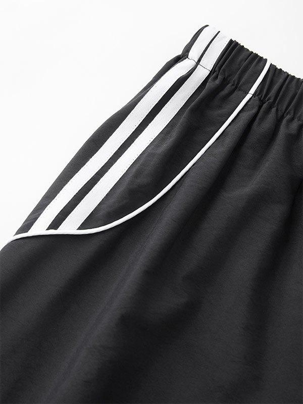 Piping Side Stripe Baggy Sweatpants Product Image