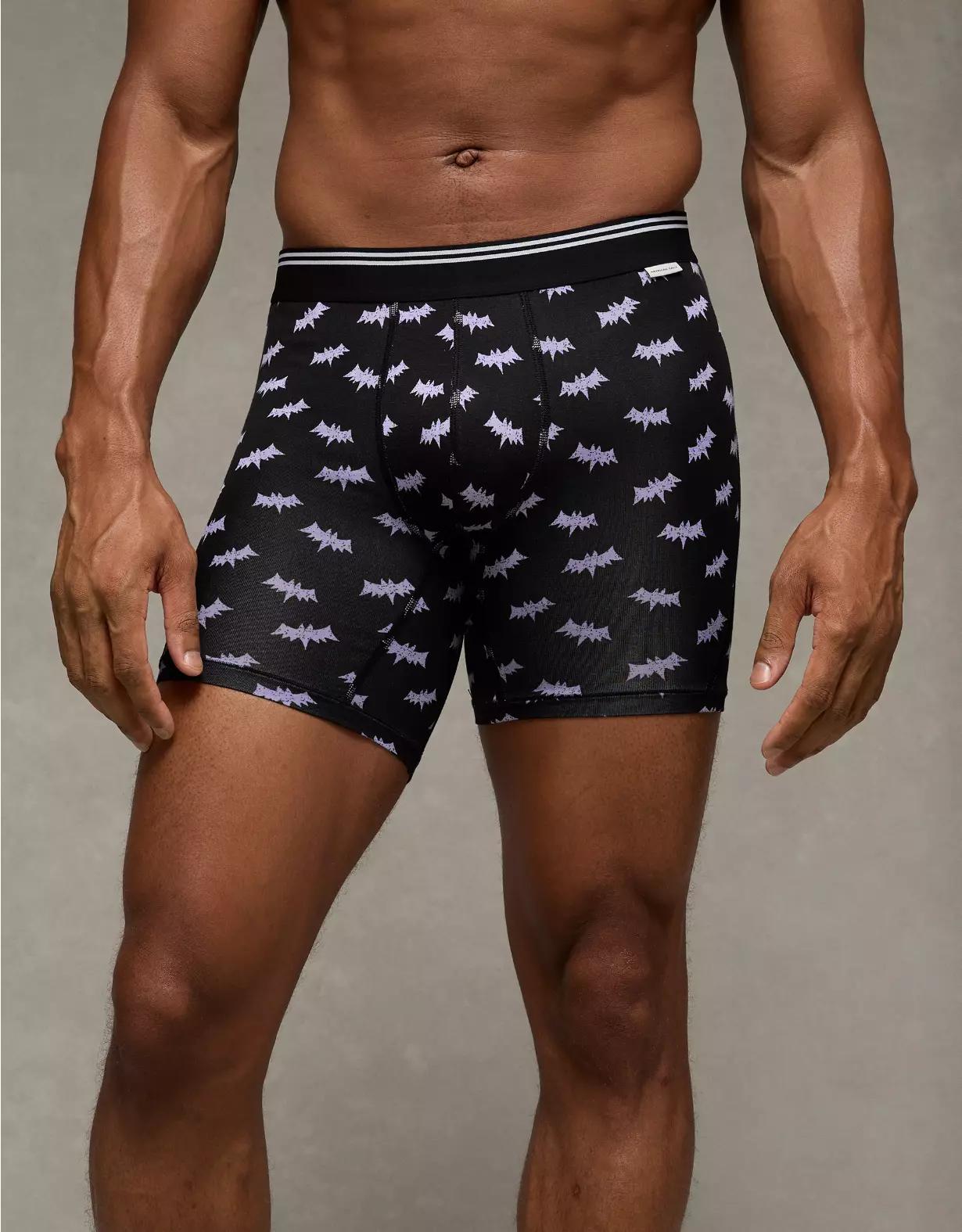 AEO Men's Striped 6" Ultra Soft Boxer Brief Product Image