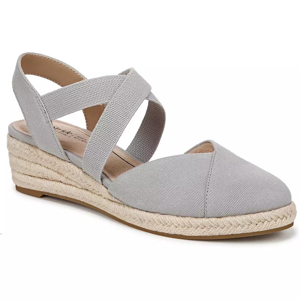 LifeStride Kimball Women's Espadrille Slip-On Wedges,  Product Image