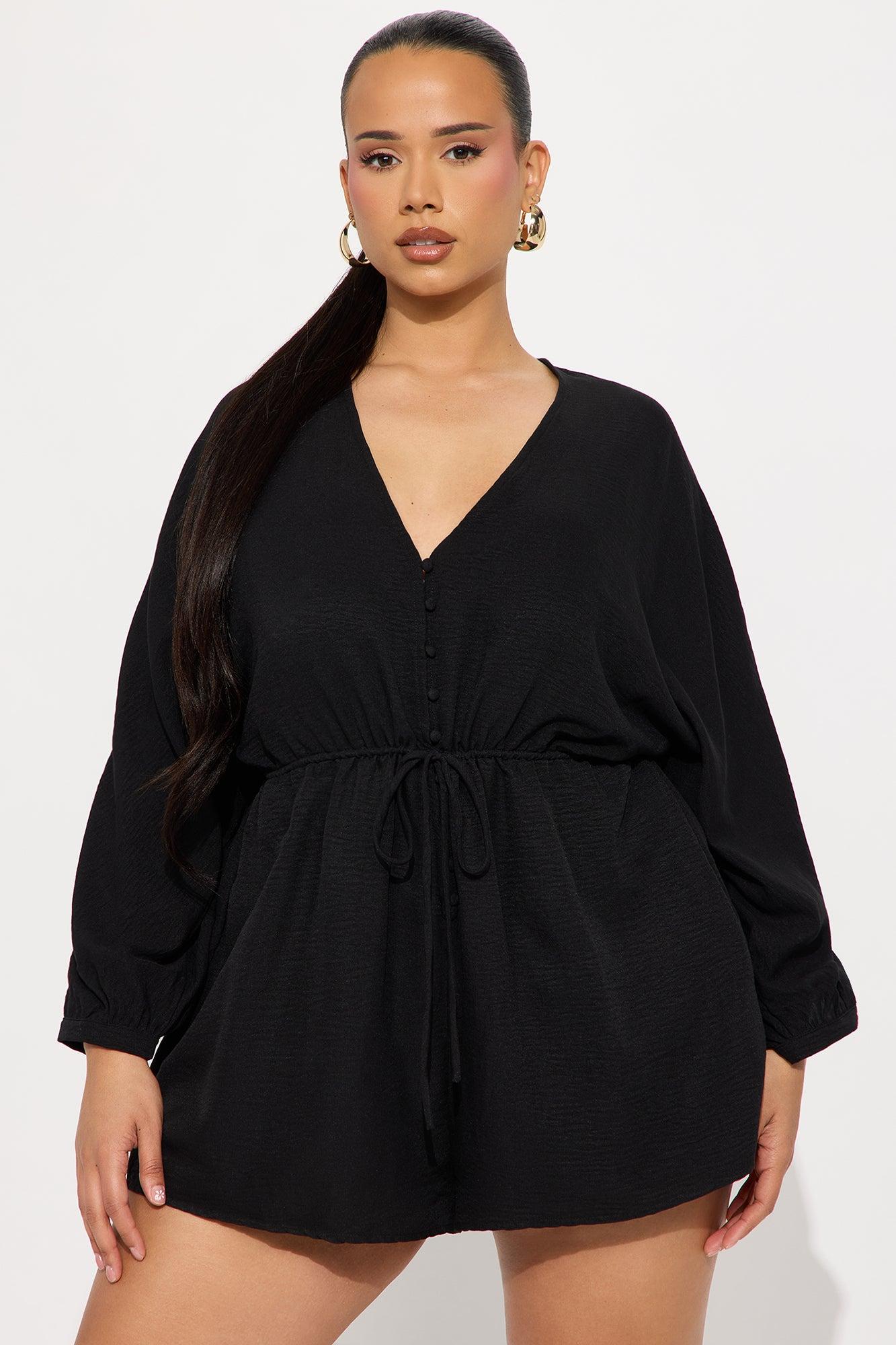 Adah Romper - Black Product Image