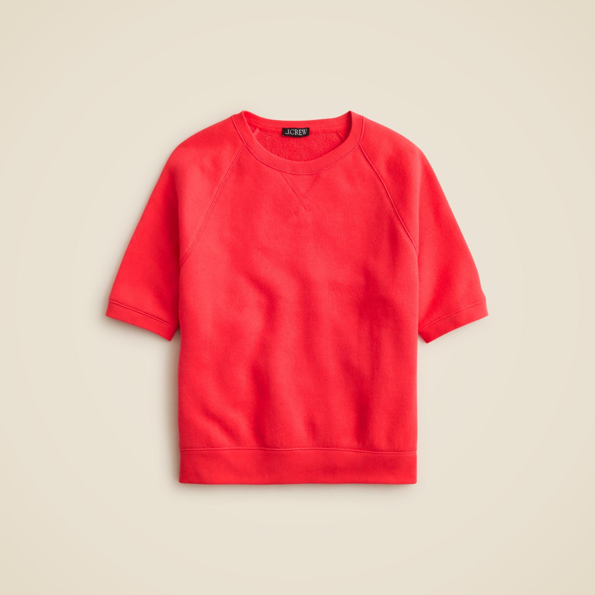 Heritage terry short-sleeve sweatshirt Product Image