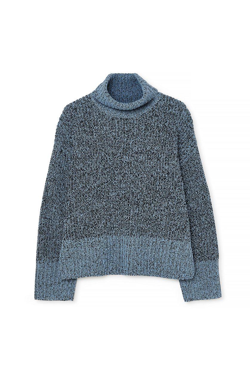 Turtleneck Knitted Sweater Product Image