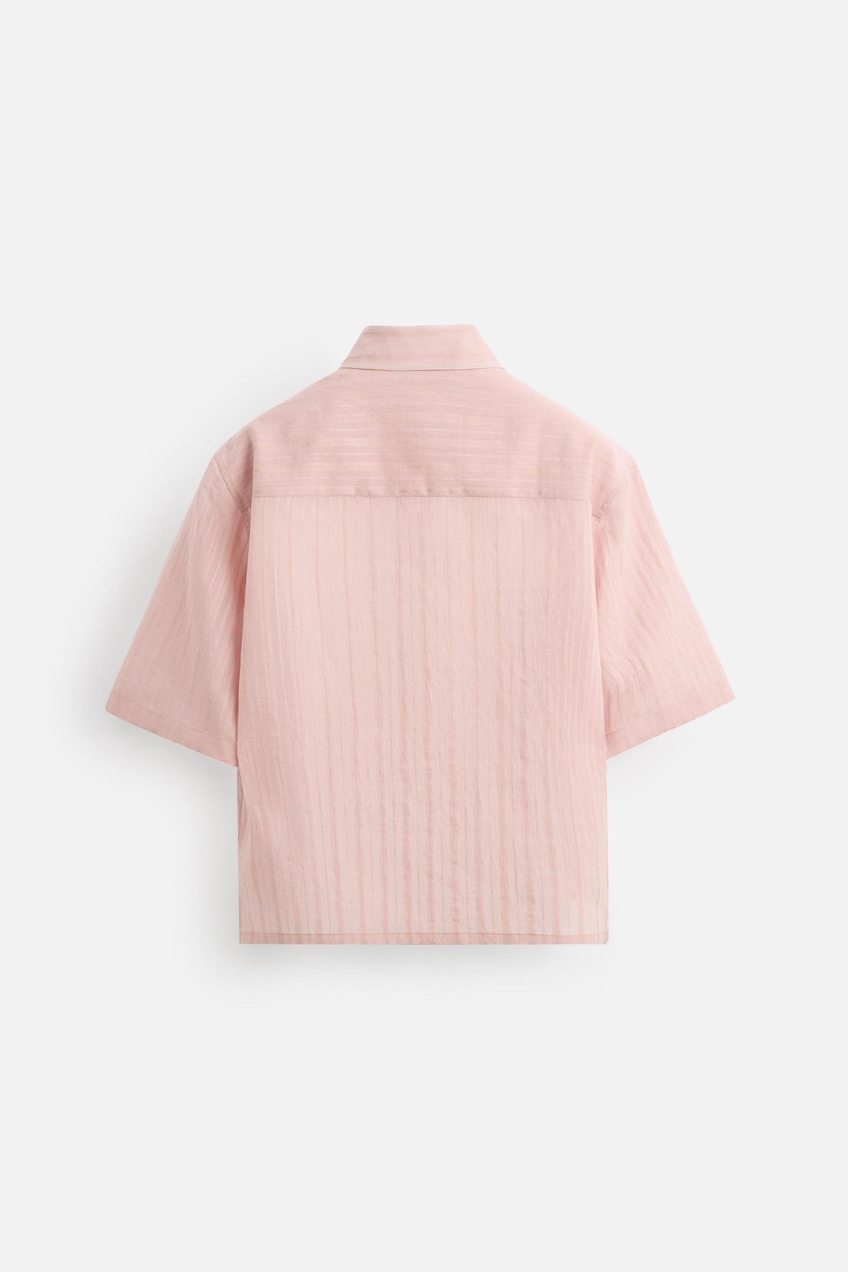 STRIPED JACQUARD SHIRT Product Image