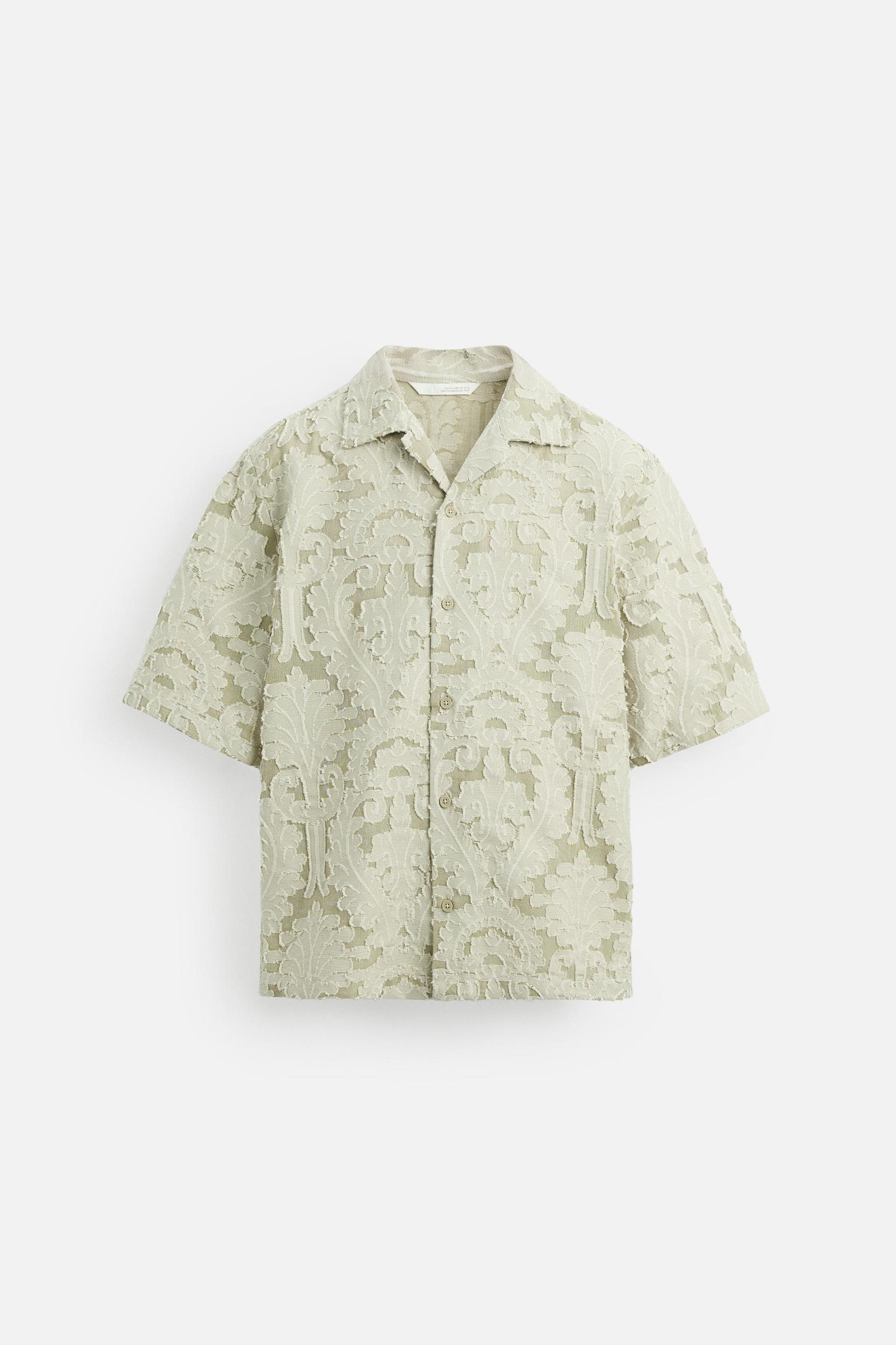 GEOMETRIC JACQUARD SHIRT Product Image