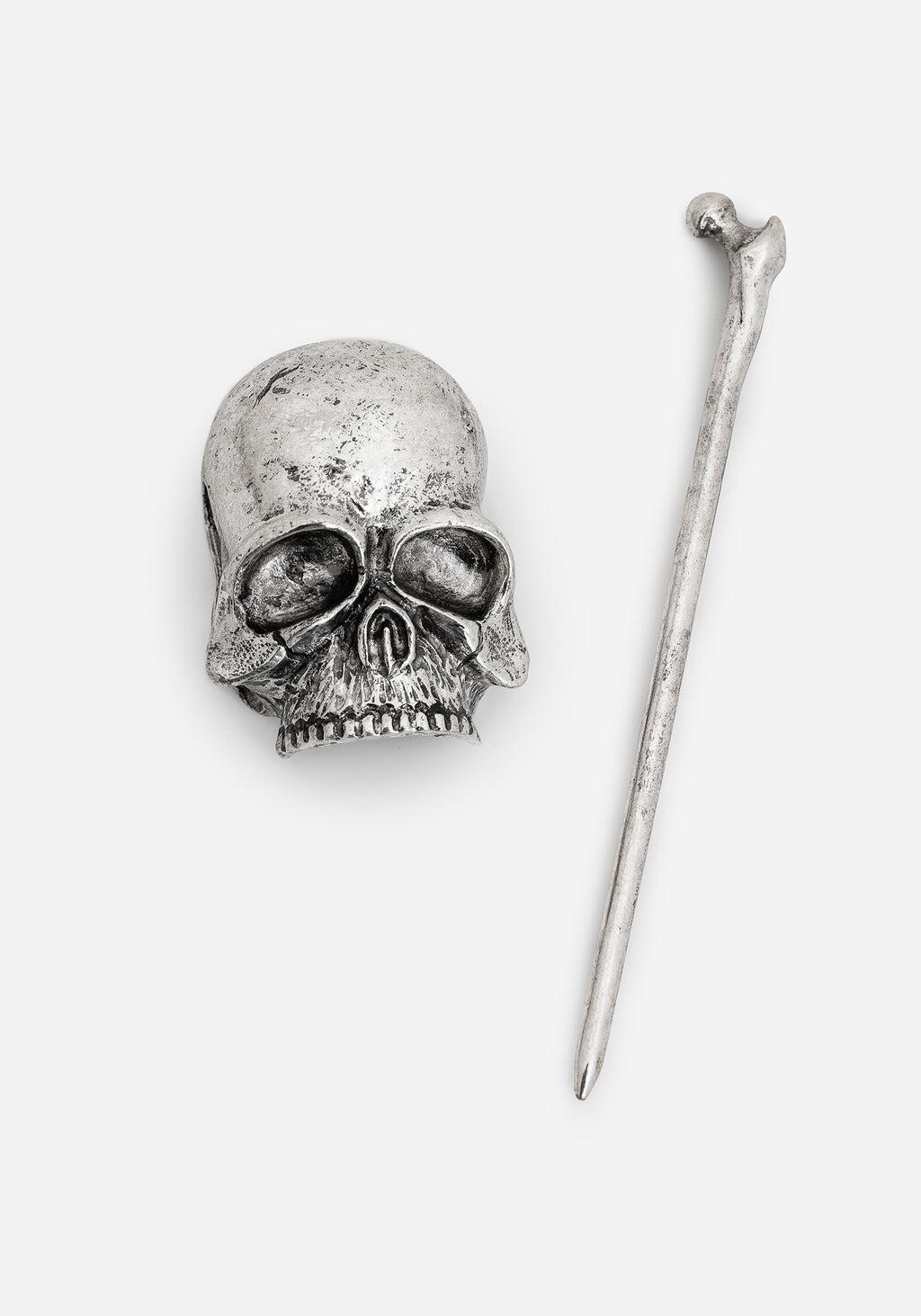 Skull Hair Slide with Pin Product Image