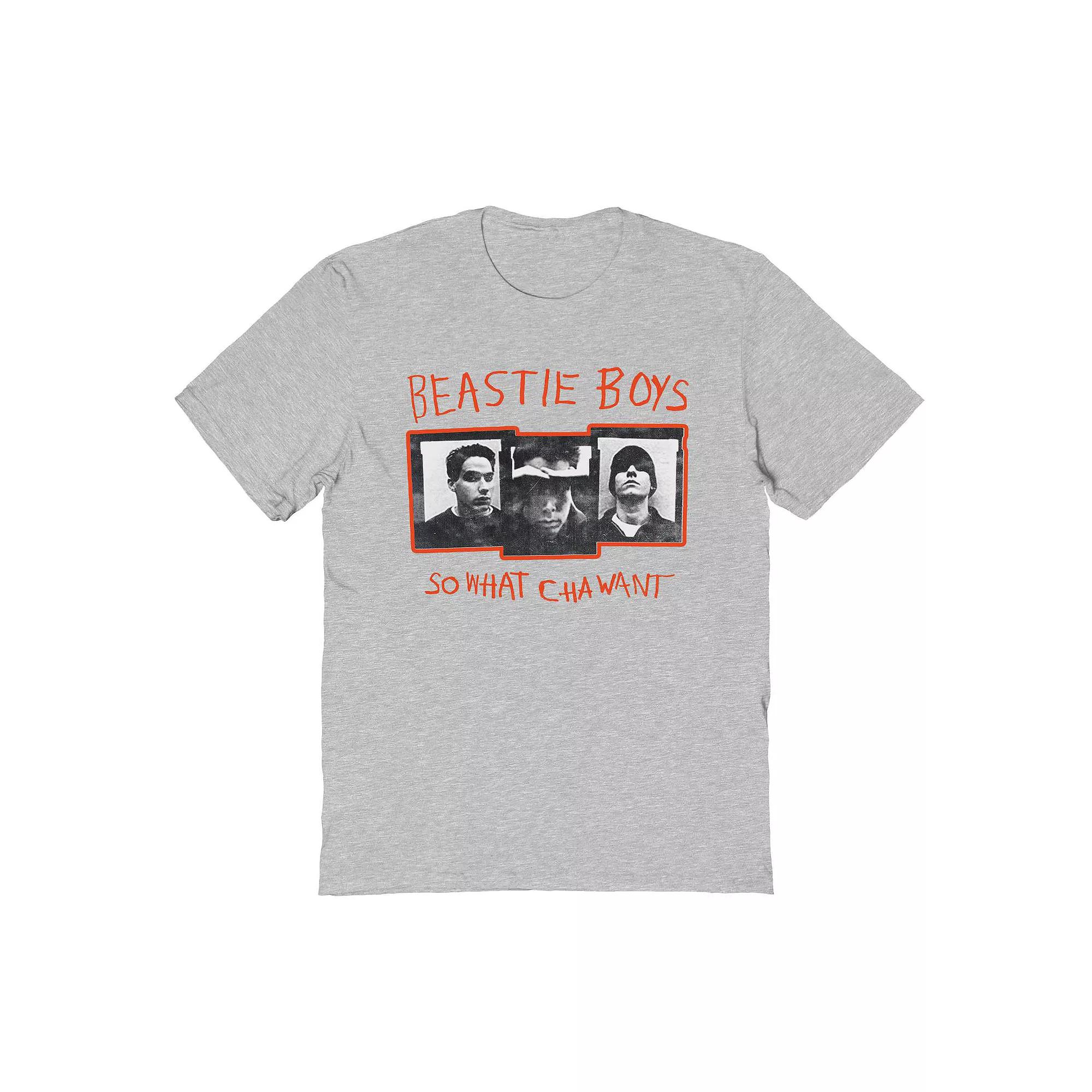 Men's Beastie Boys So Watcha Want Red Graphic Tee, Size: XL, Sport Gray Product Image