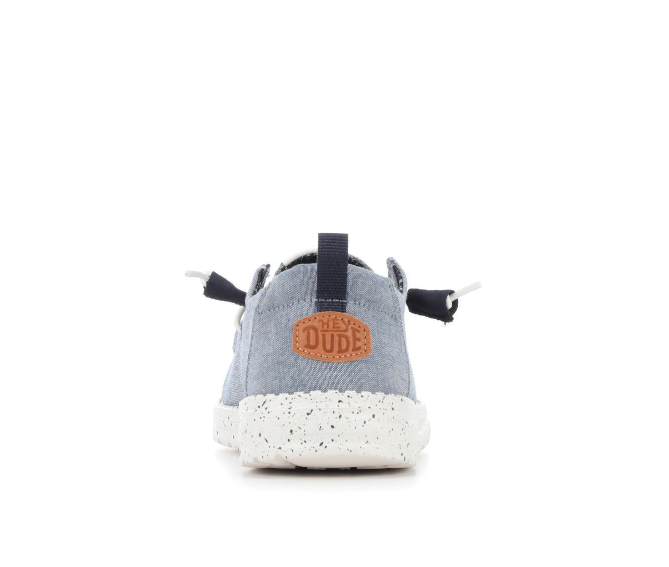 Women's HEYDUDE Wendy Chambray Casual Shoes Product Image