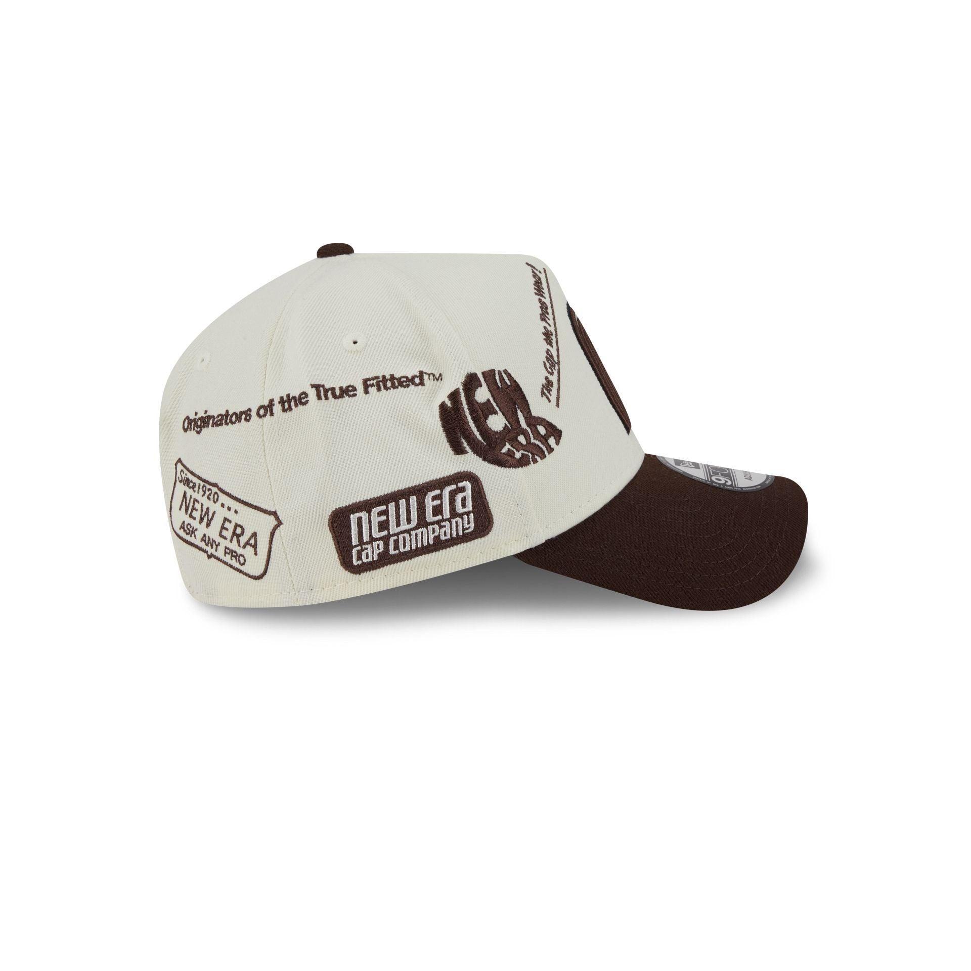 Mexico Baseball New Era Anniversary Logos Brown Visor 9FORTY M-Crown A-Frame Snapback Hat Male Product Image