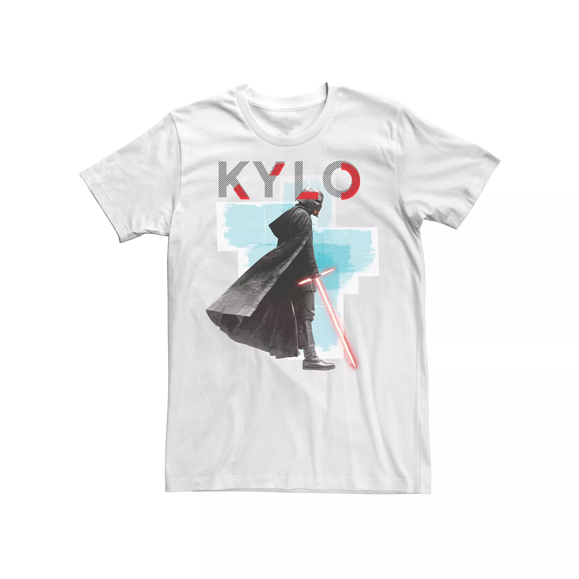 Men's Star Wars The Rise of Skywalker Kylo Ren Tee, Size: XL, White Product Image