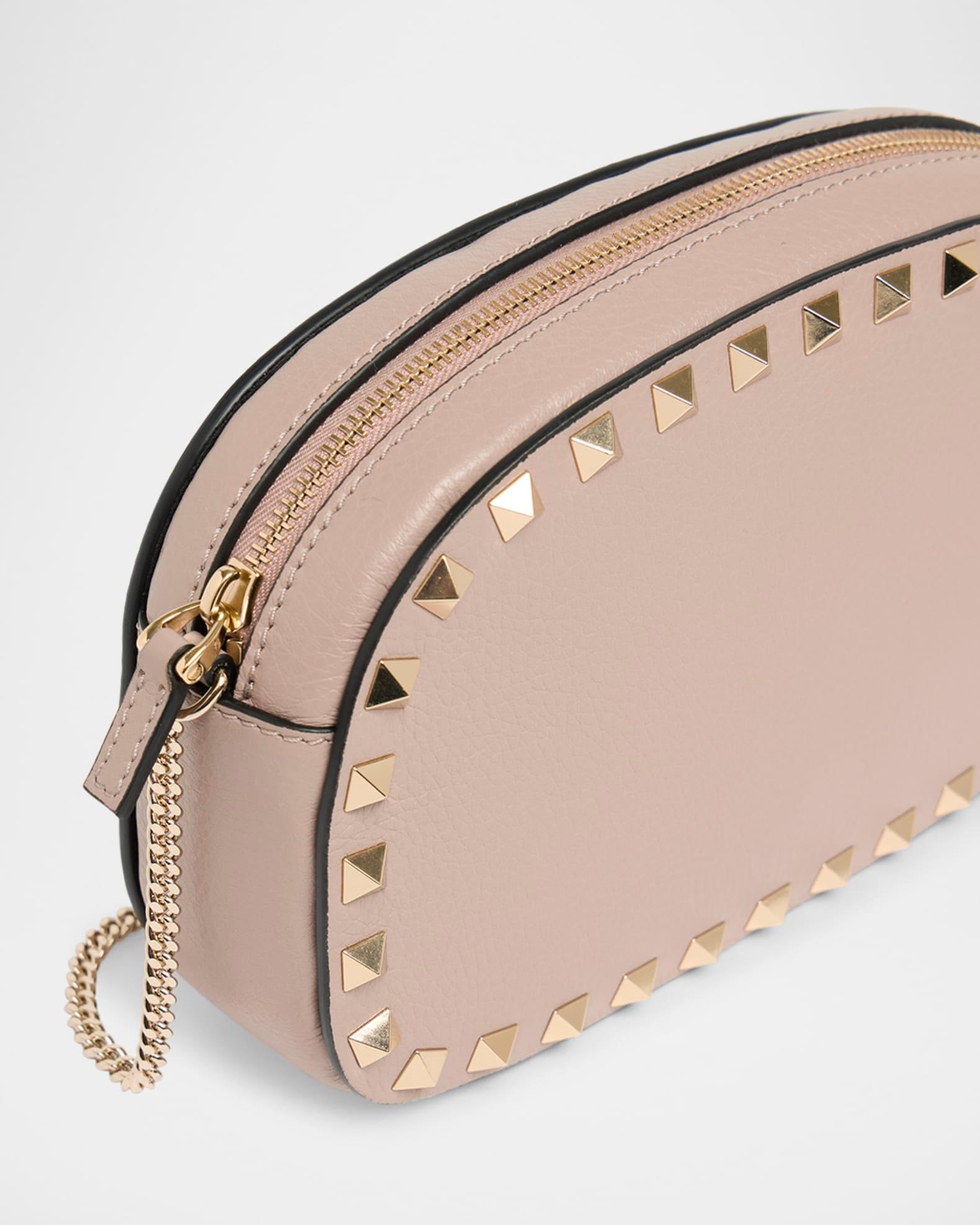 Mini Rockstud Leather Crossbody Bag Product Image