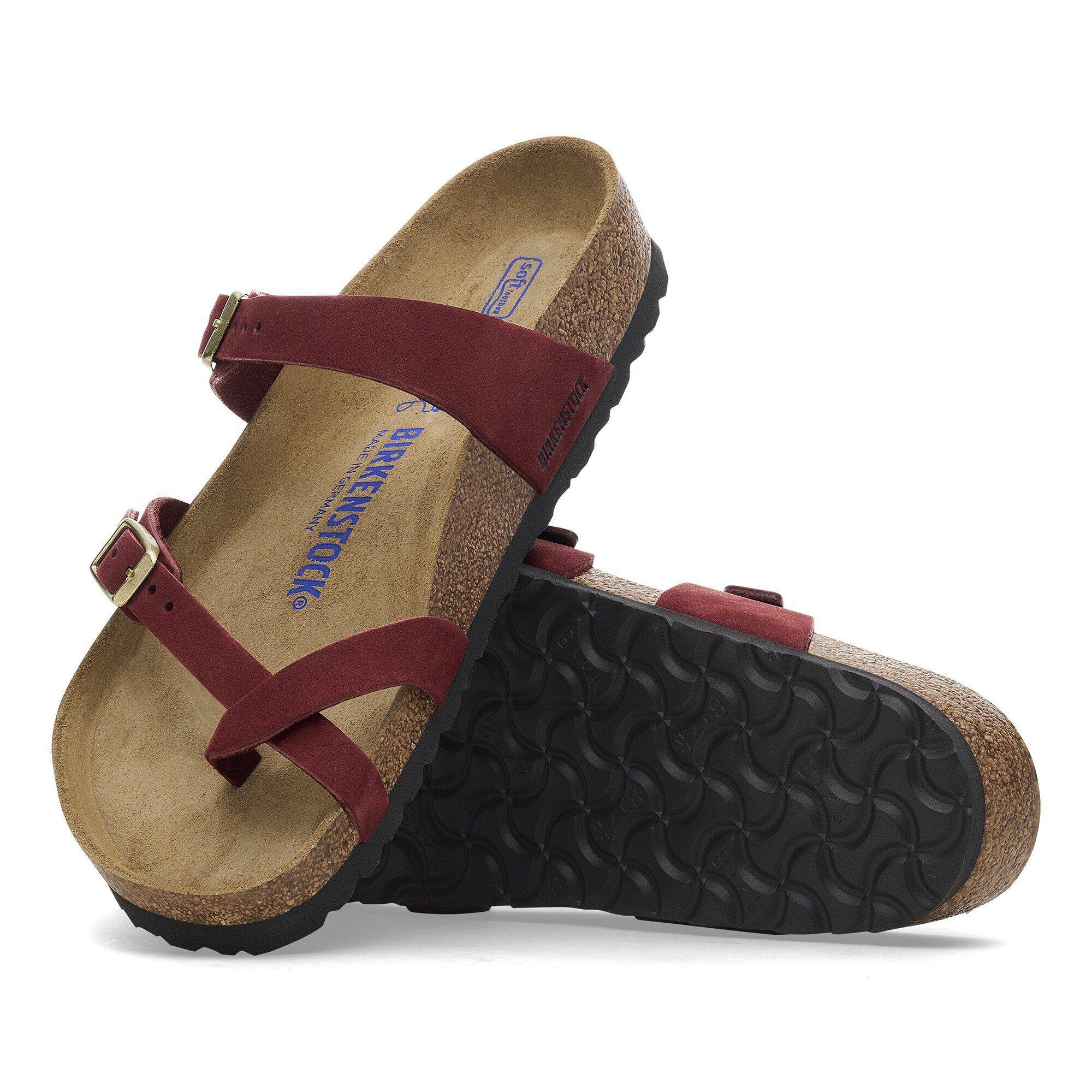 Mayari Soft Footbed Nubuck Leather Zinfandel Product Image