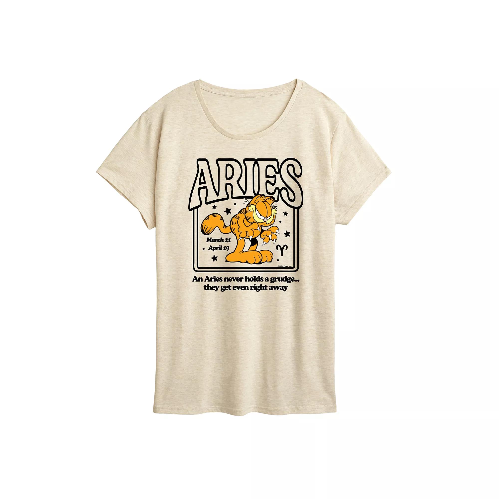 Women's Garfield Aries Graphic Tee,  Product Image