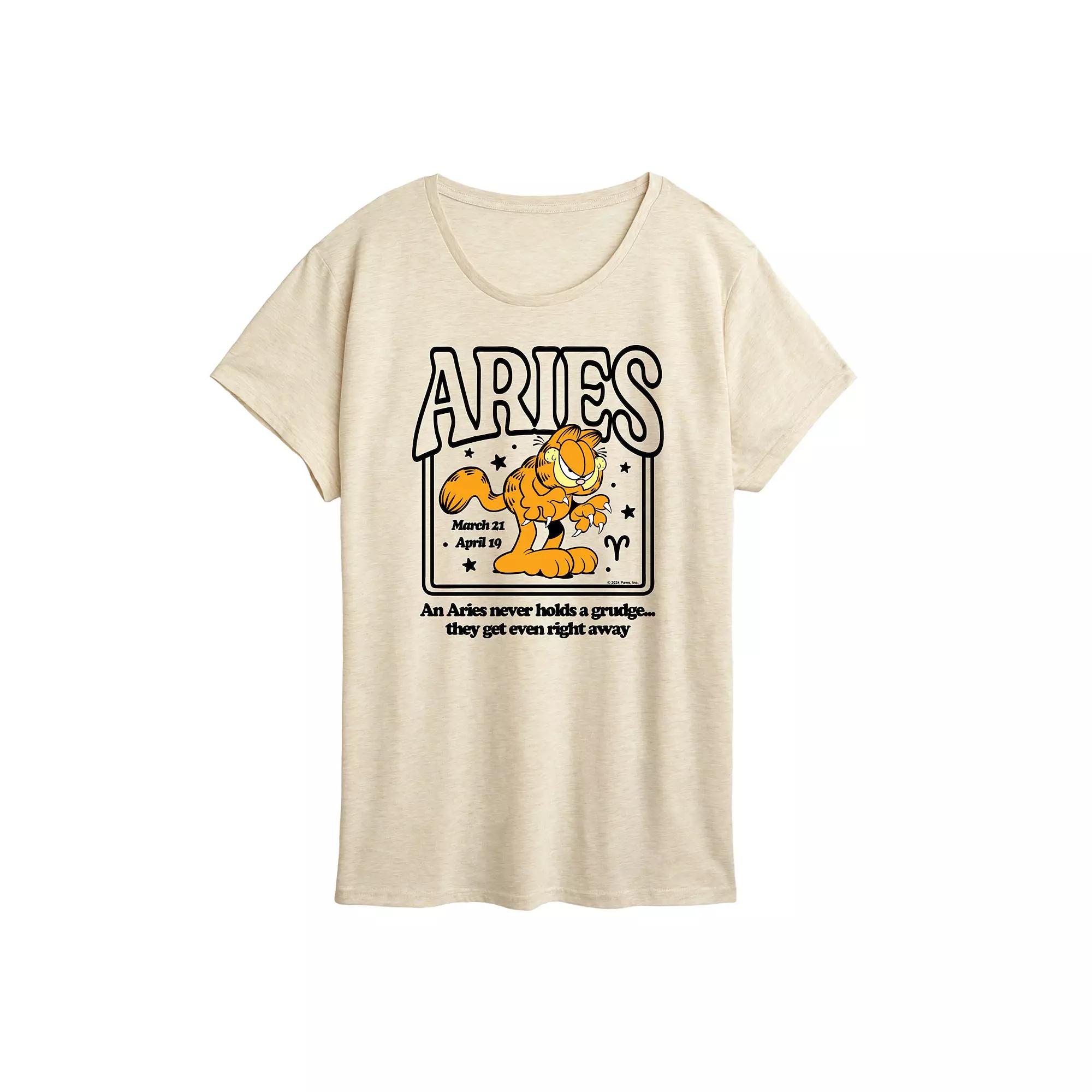 Women's Garfield Aries Graphic Tee,  Product Image