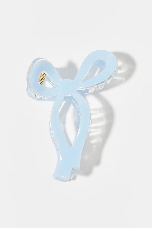Resin Draped Bow Claw Clip Womens at Urban Outfitters Product Image
