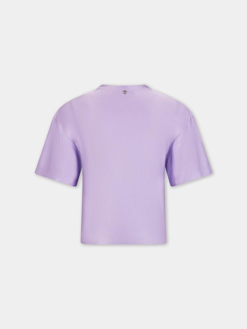 LAVENDER PIERCING TEE-SHIRT IN JERSEY Product Image