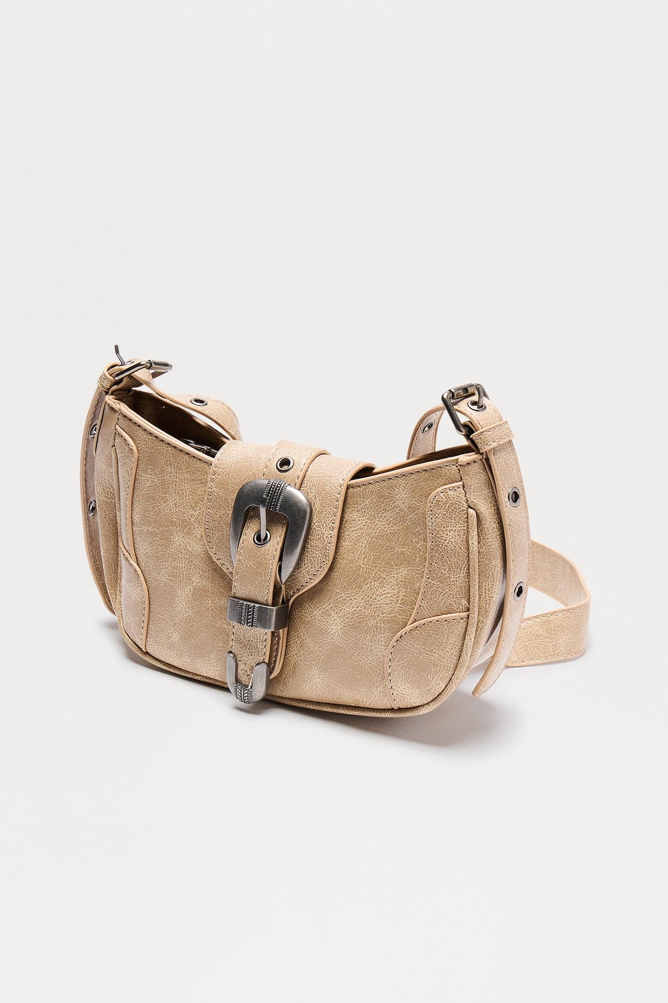 Austin Shoulder Bag - Khaki Female Product Image