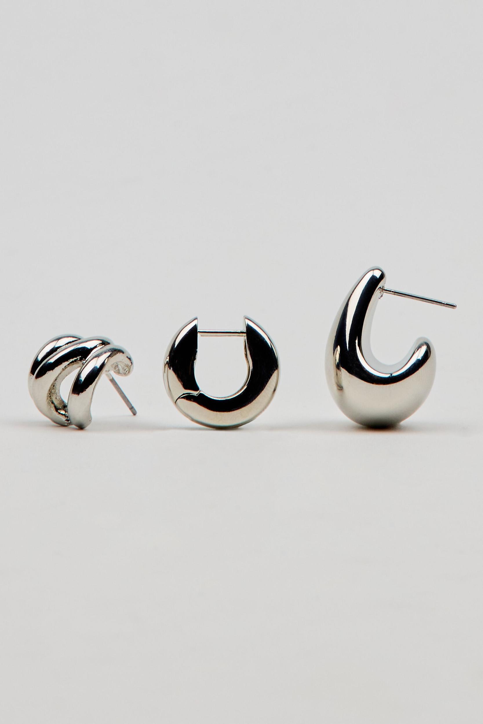 3 Pack Abstract  Earrings Product Image