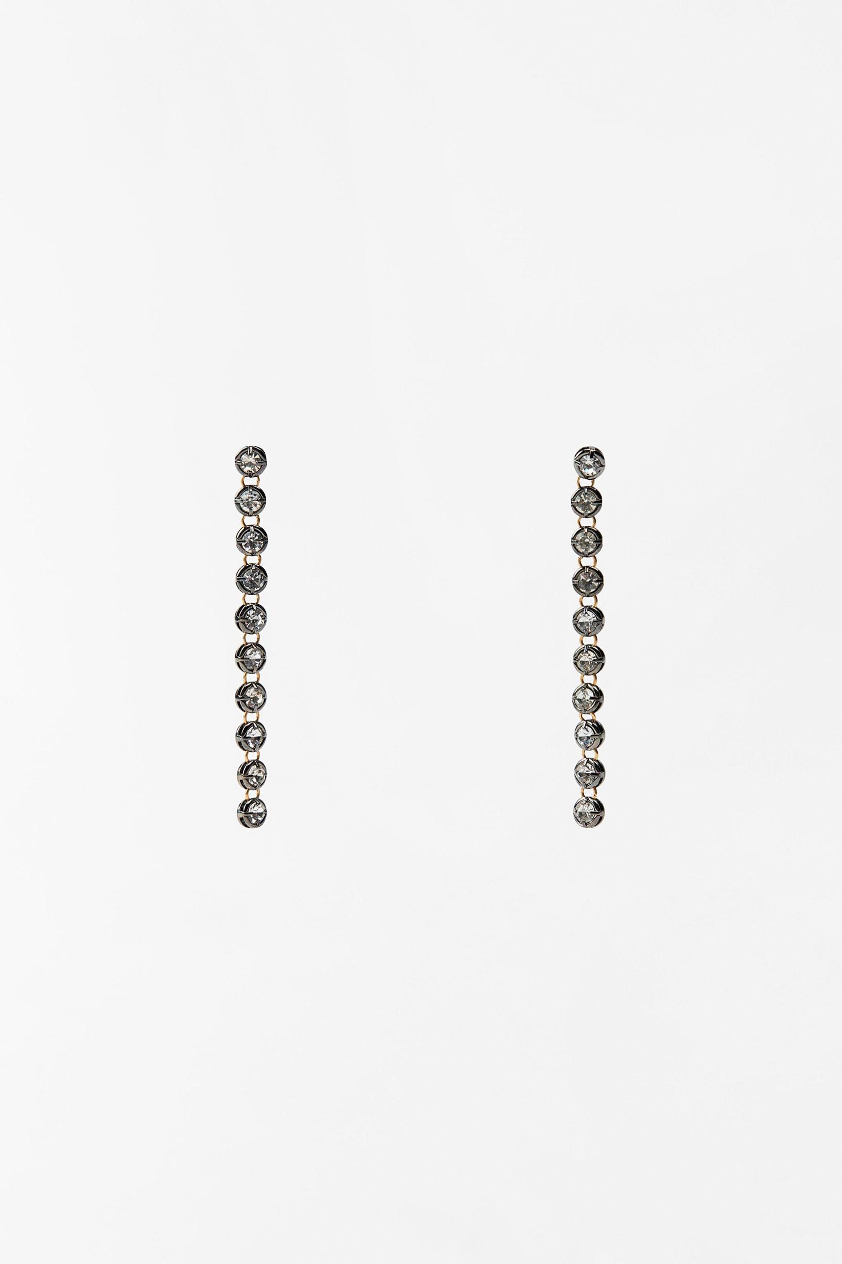 LONG JEWEL EARRINGS Product Image