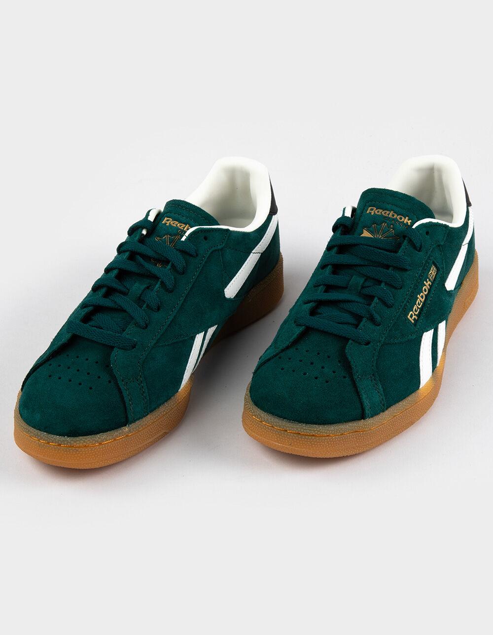REEBOK Club C Grounds UK Shoes - GREEN/WHITE Product Image