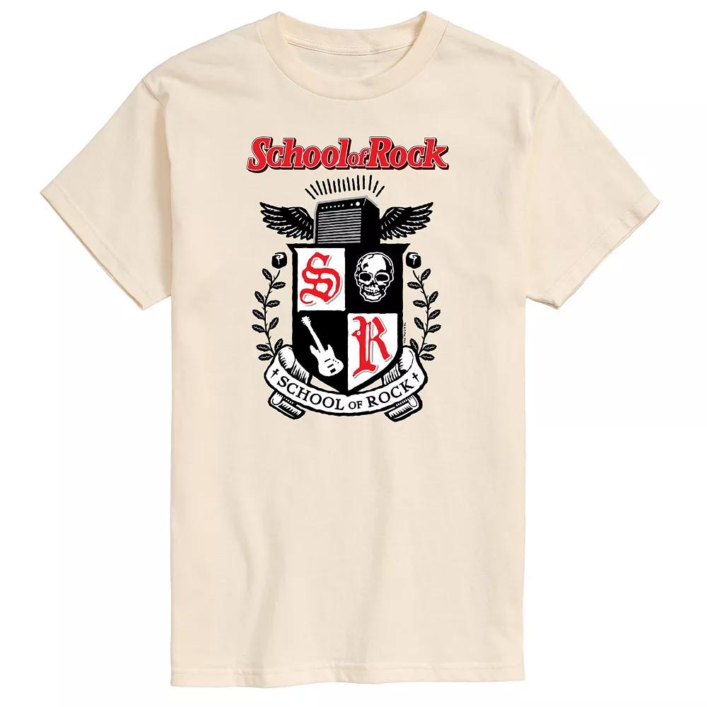 Men's School Of Rock Crest Graphic Tee,  Product Image
