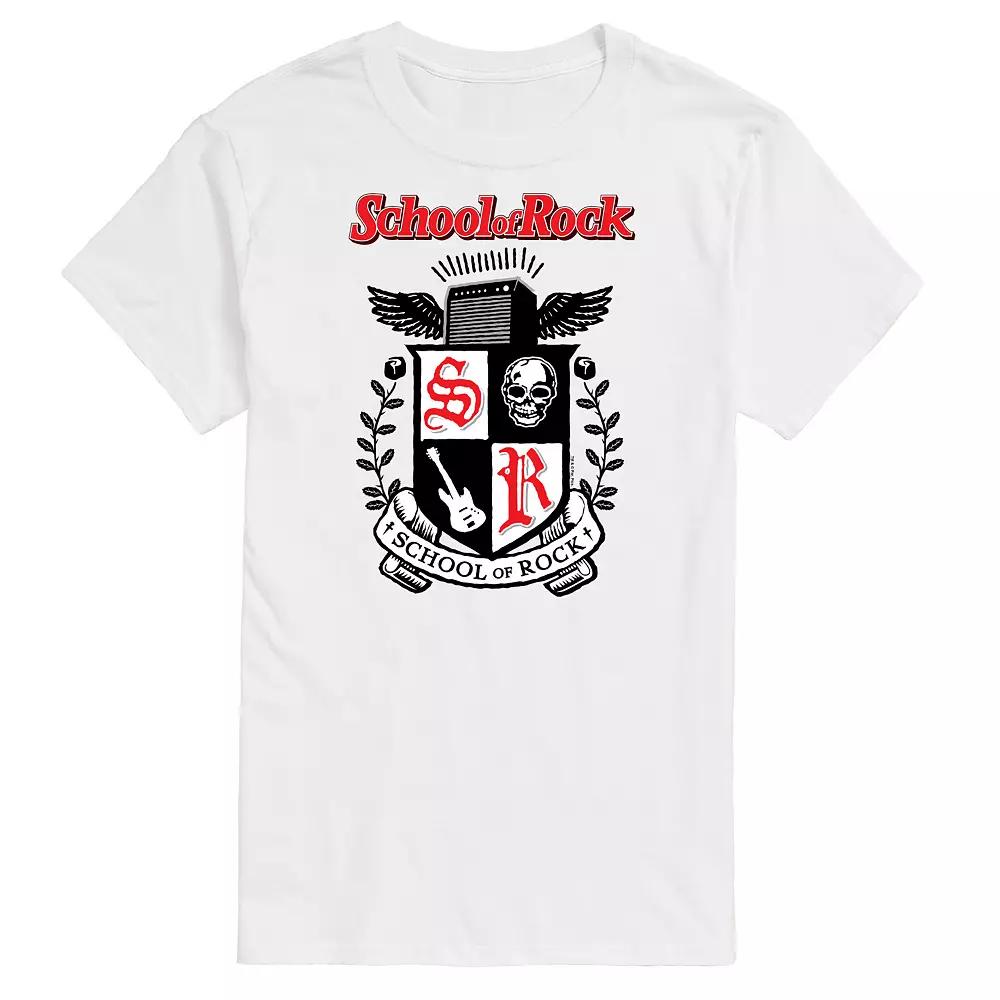 Men's School Of Rock Crest Graphic Tee,  Product Image