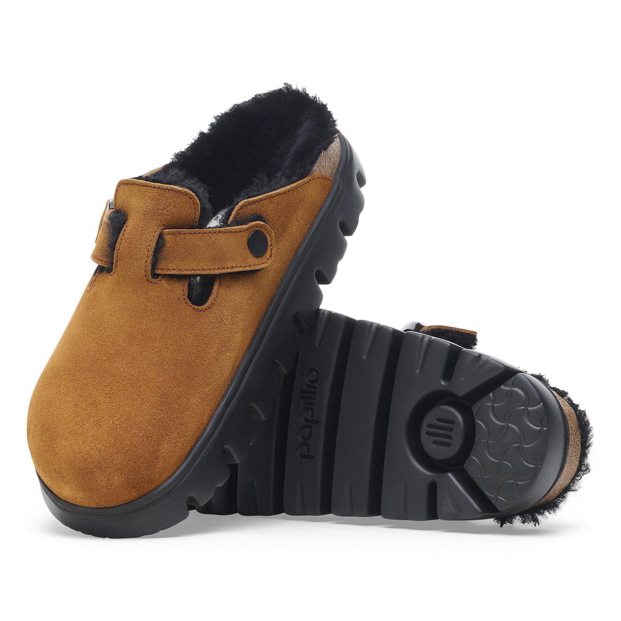 Boston PAP Chunky Shearling Suede Leather/Fur Product Image