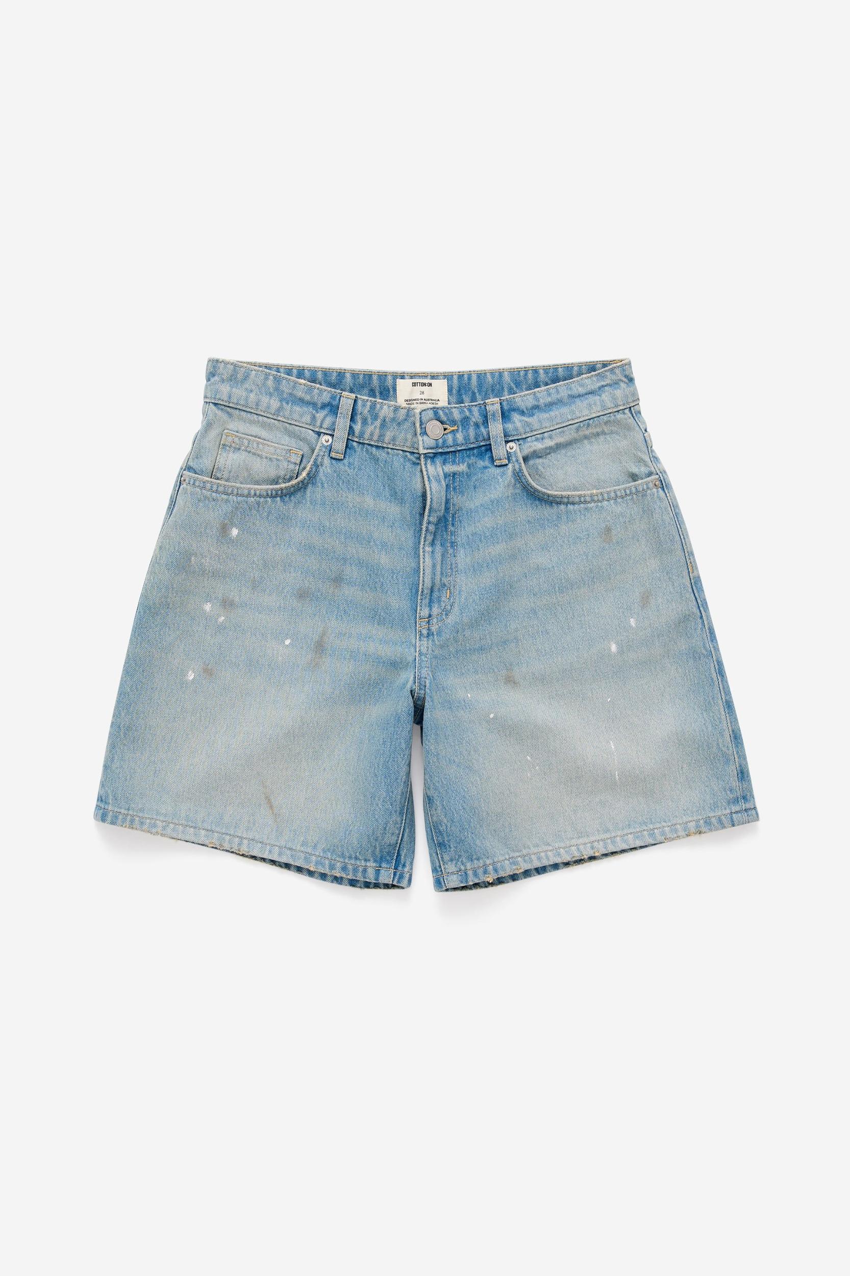 Relaxed Denim Short Product Image