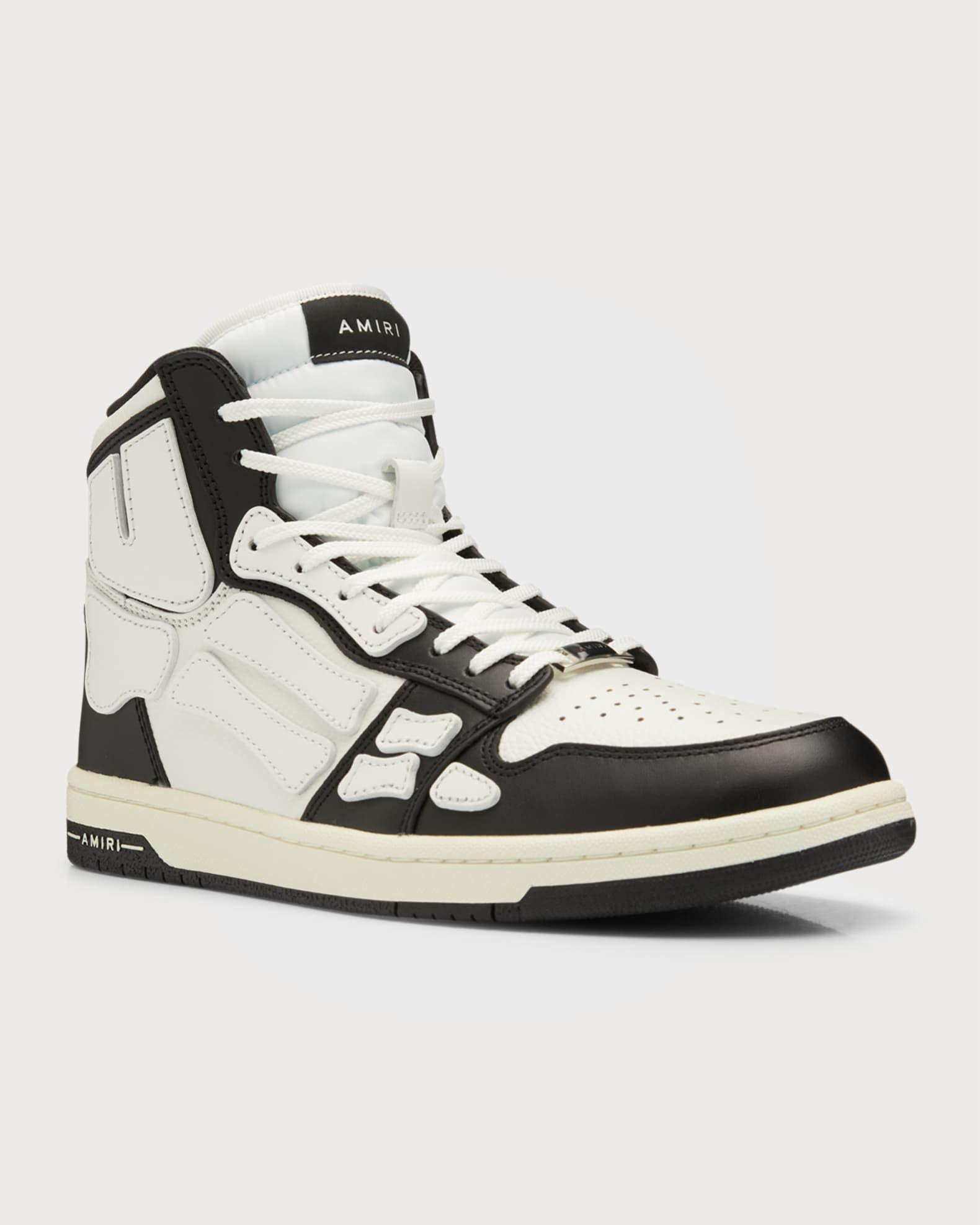 Mens Skel-Top Hi Leather Sneakers Product Image