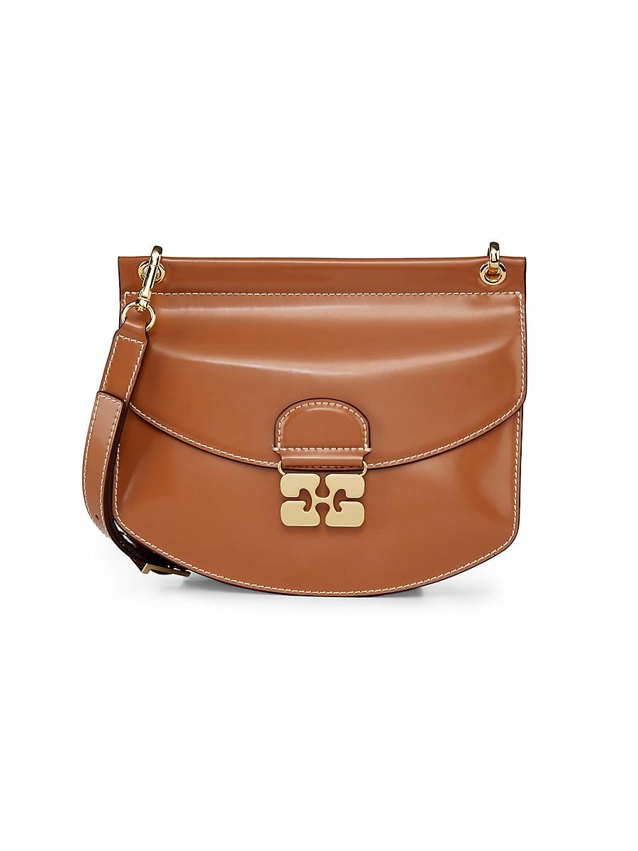 Womens Apo-G Small Crossbody Leather Bag Product Image