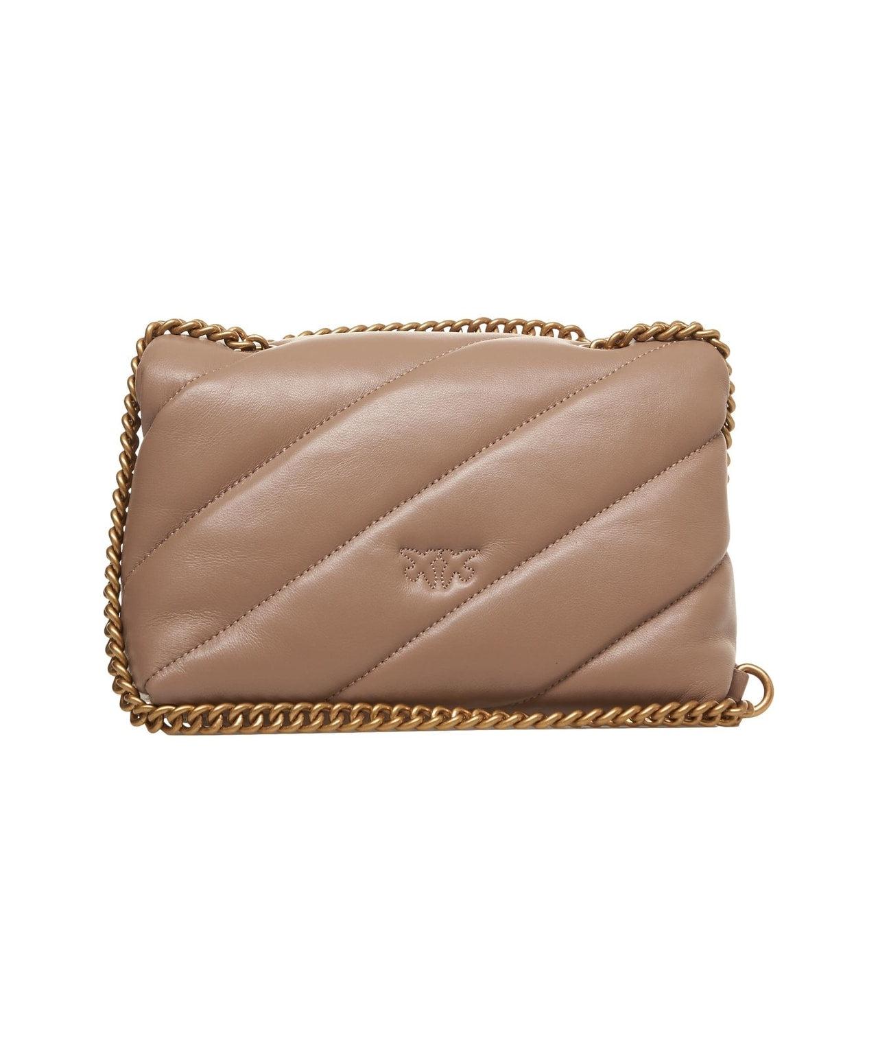 Leather shoulder bag 'Mini Love Puff' Product Image