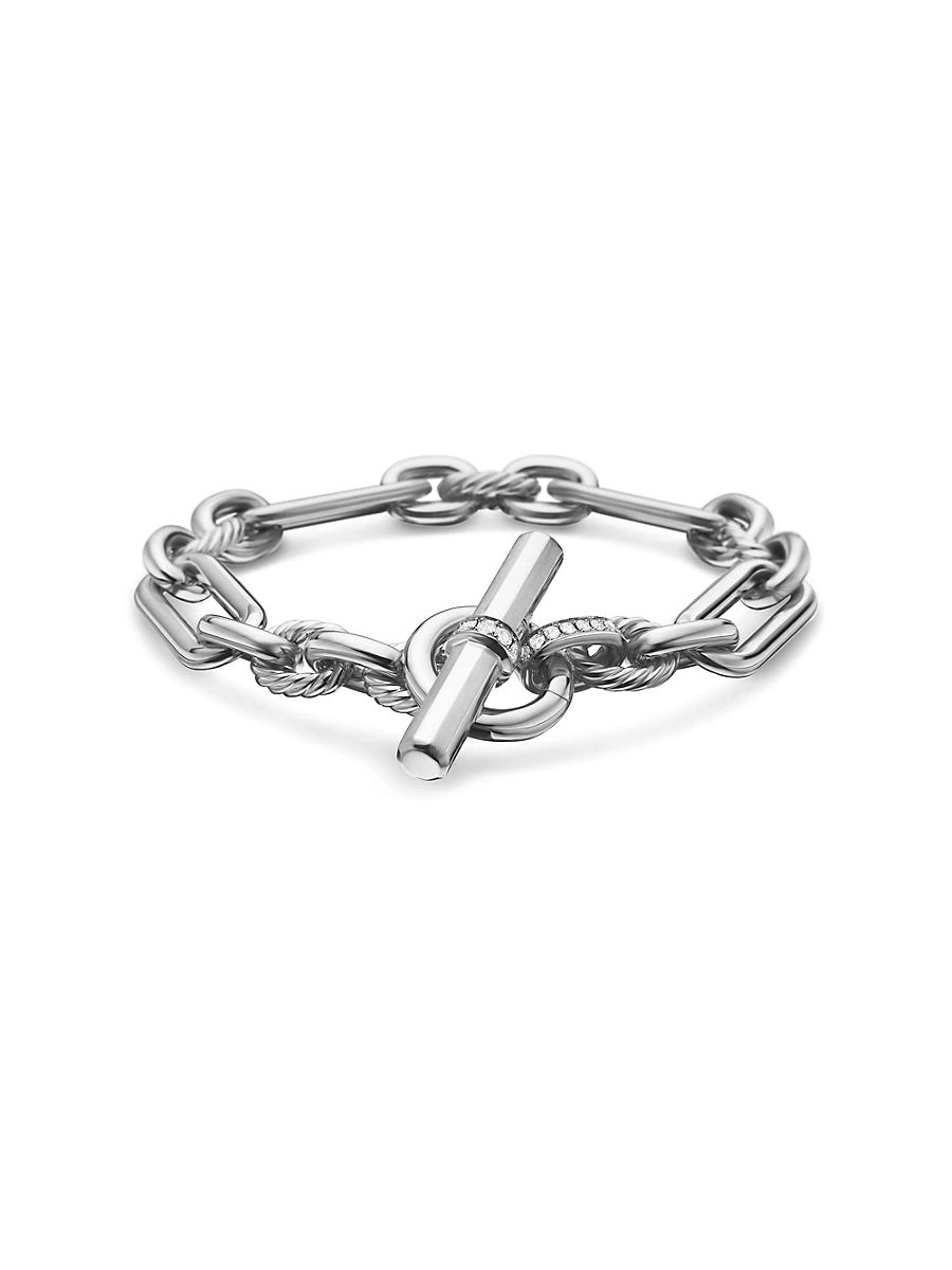 Womens Lexington Chain Bracelet in Sterling Silver Product Image