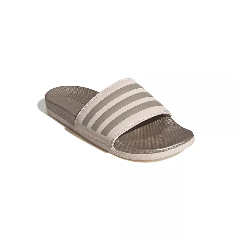 adidas Adilette Comfort Slides Wonder White 9 Womens Product Image
