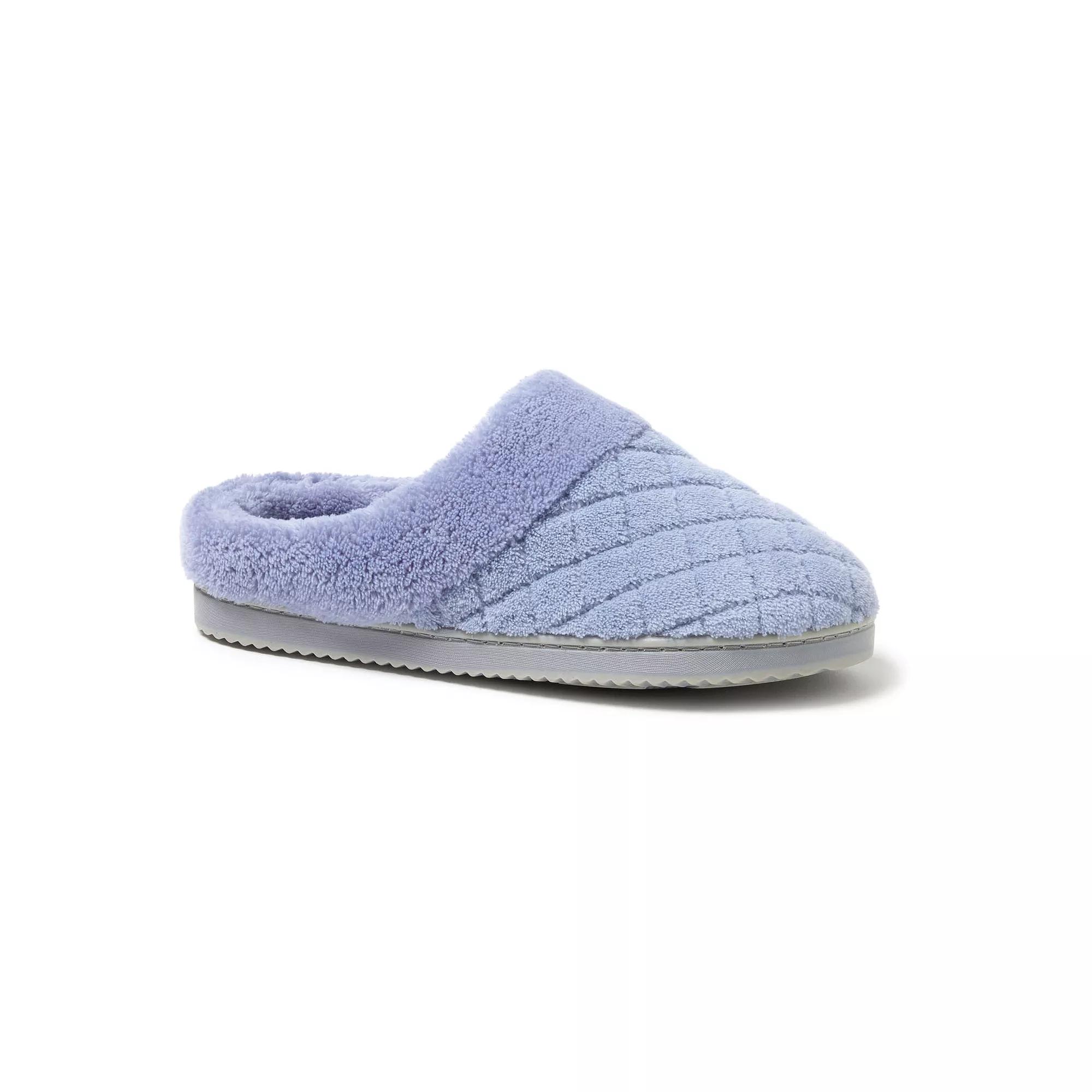 Dearfoams Libby Women's Quilted Terry Clog Slippers, Size: XL Wide, Eventide Product Image