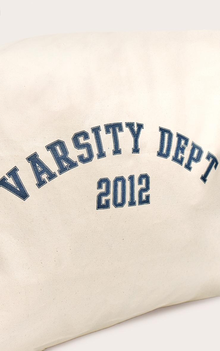 Blue Varsity Logo Tote Bag Product Image