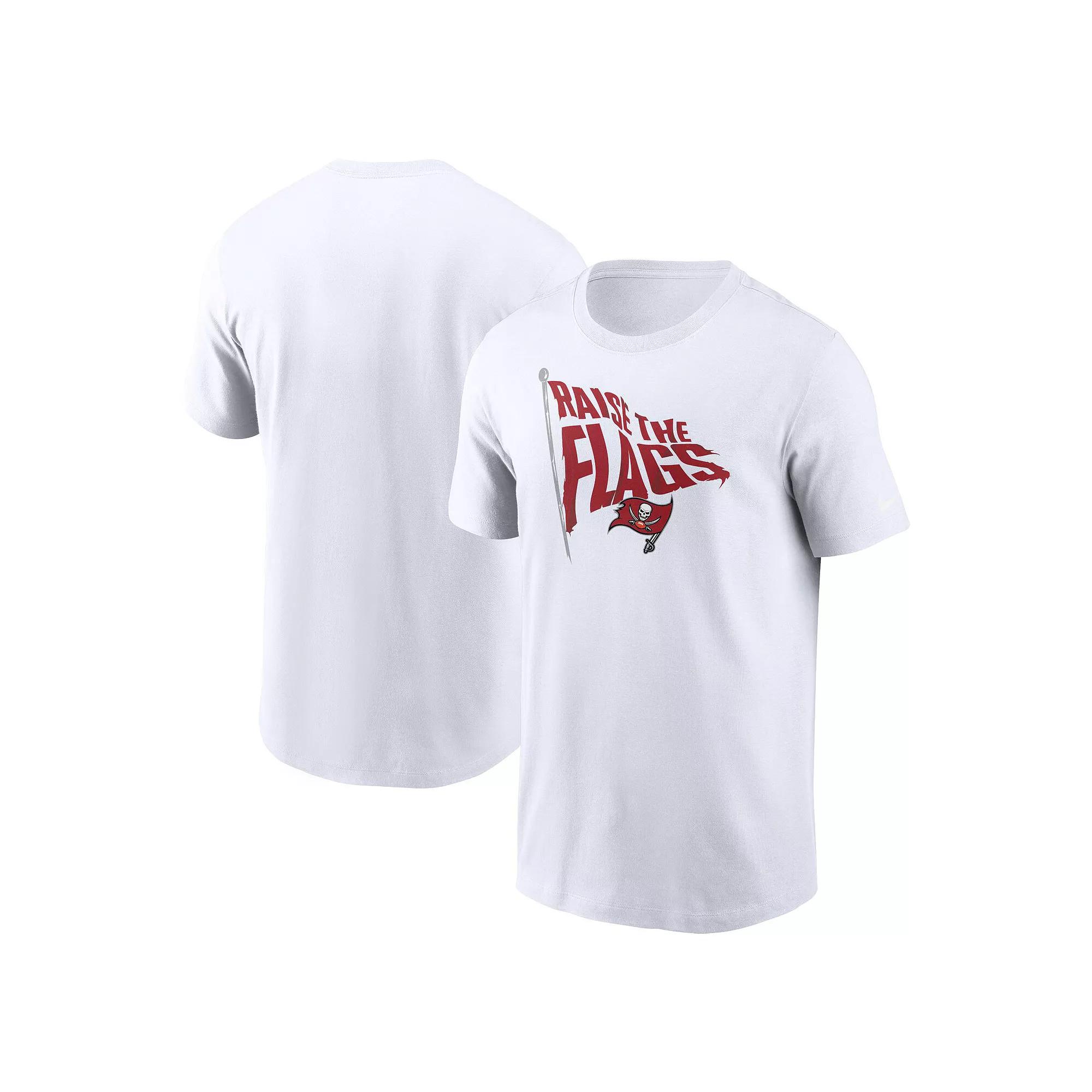 Men's Nike White Tampa Bay Buccaneers Local Essential T-Shirt, Size: Large Product Image