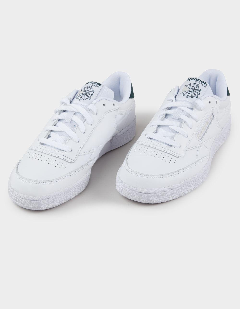 REEBOK Club C 85 Shoes - WHT/GREEN Product Image