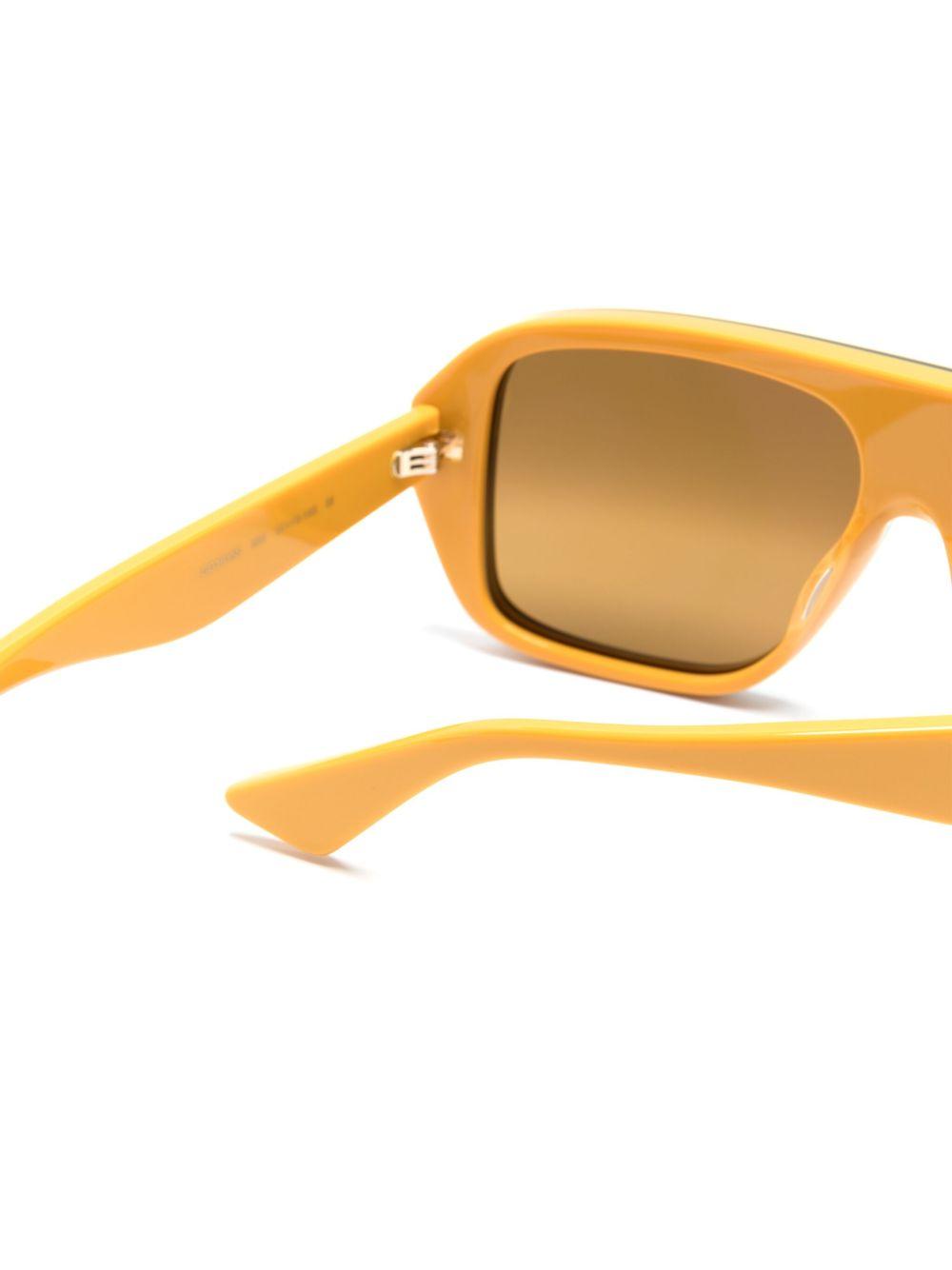 square-frame tinted sunglasses Product Image