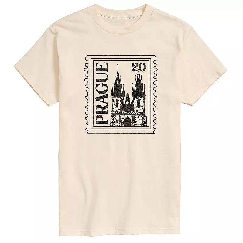 Men's Prague Postage Stamp Graphic Tee,  Product Image