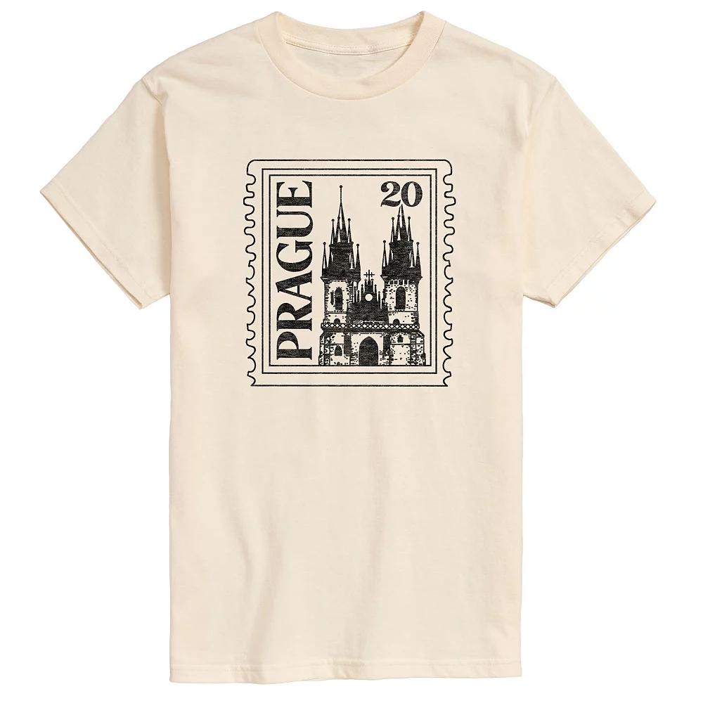 Men's Prague Postage Stamp Graphic Tee,  Product Image