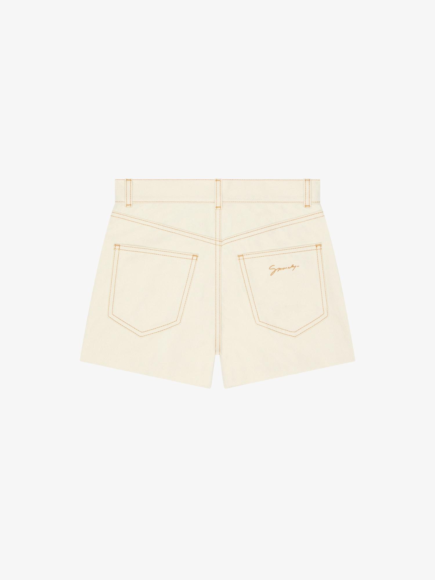 Slim fit jacket in denim with laces Product Image